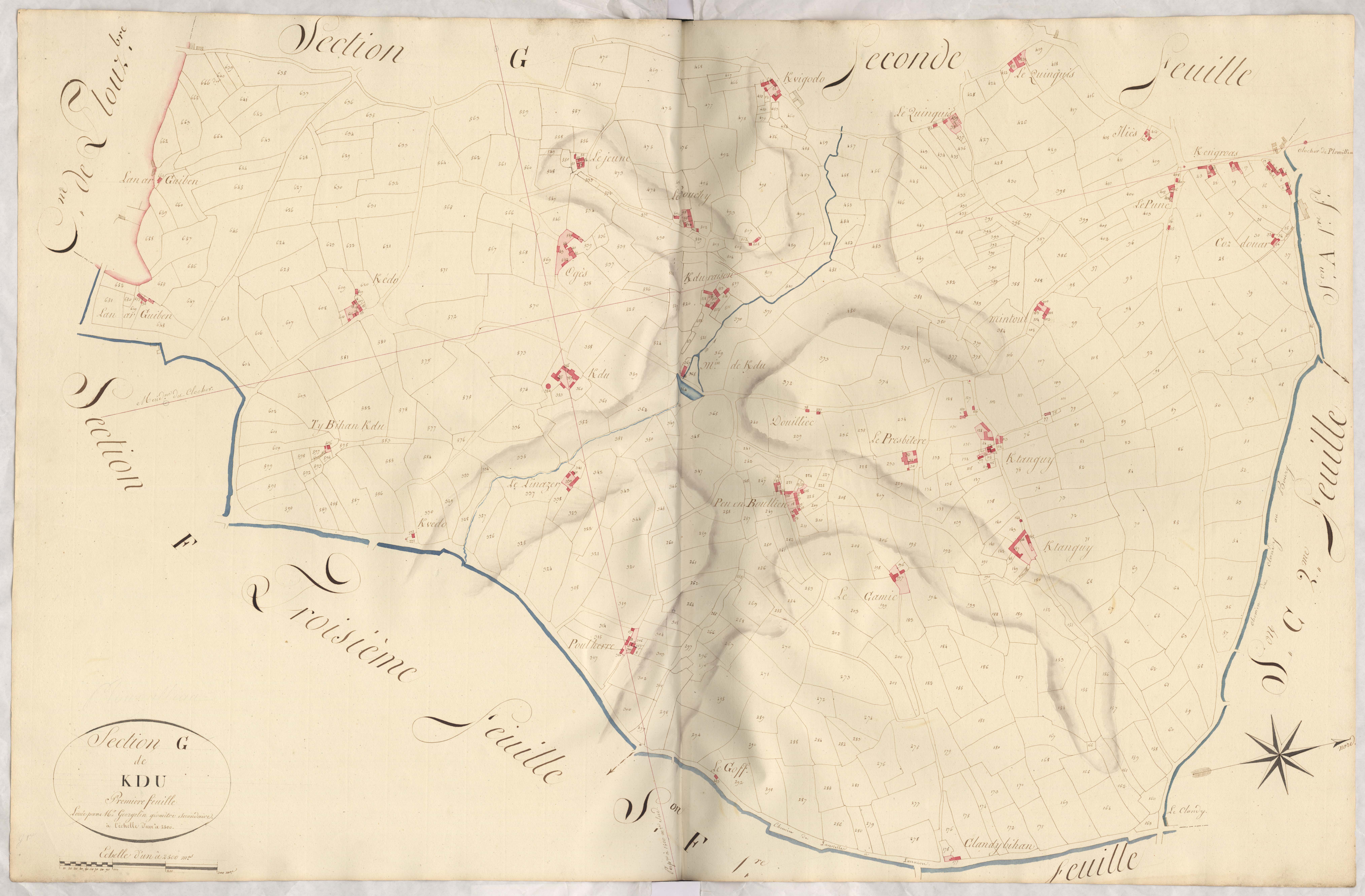 Ploumilliau - Section G, 1re feuille