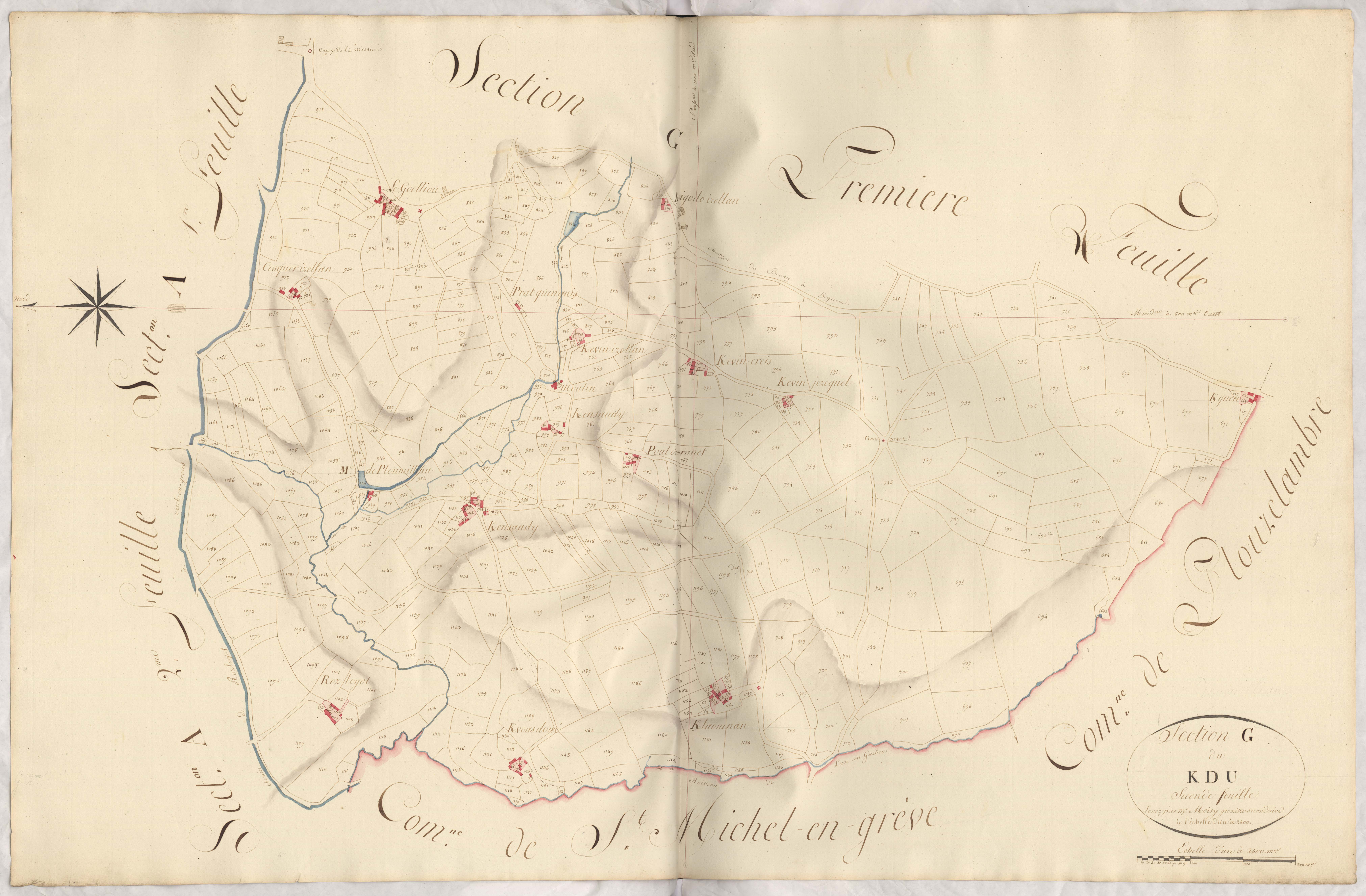 Ploumilliau - Section G, 2e feuille