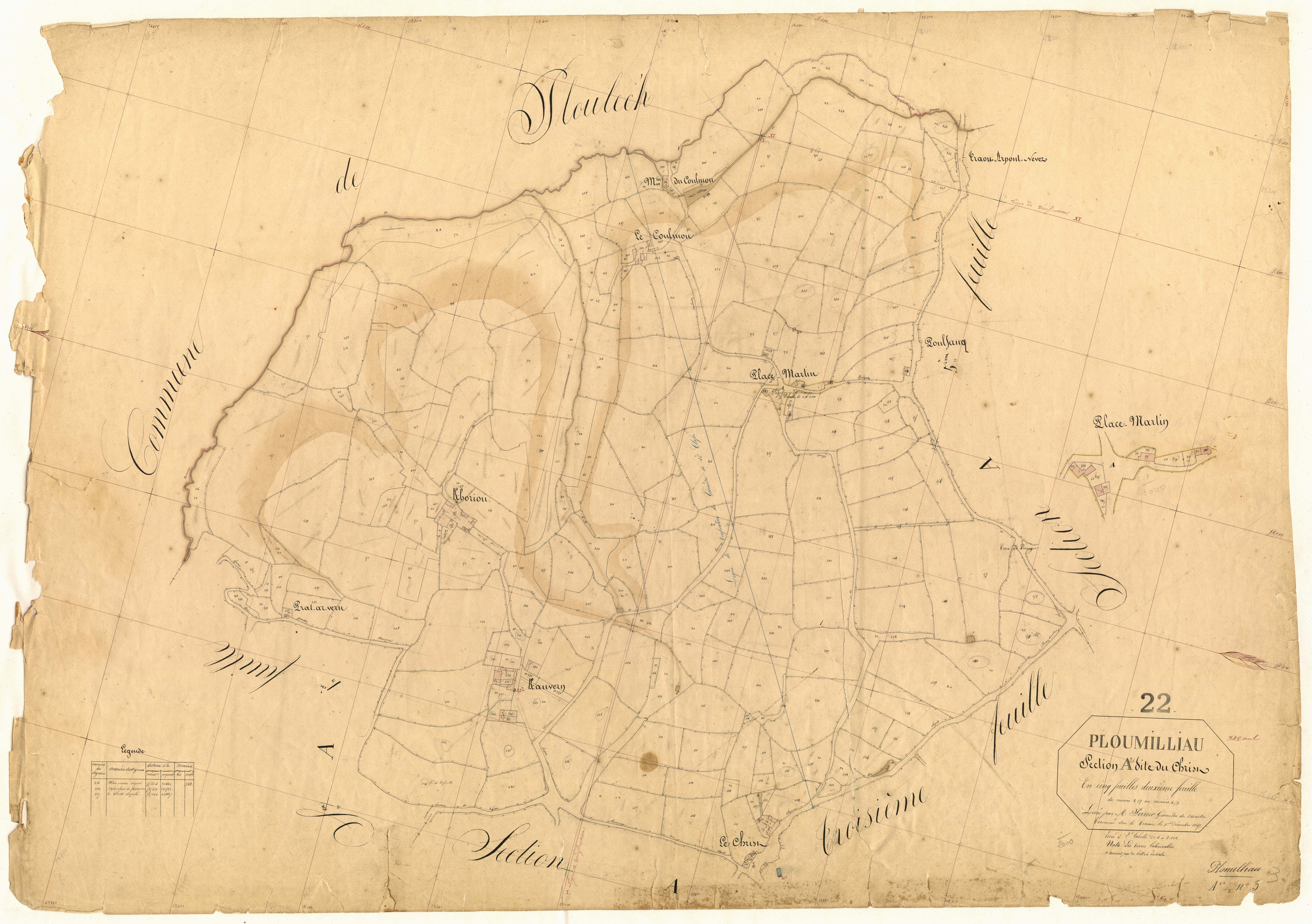 Ploumilliau - Section A, 2e feuille