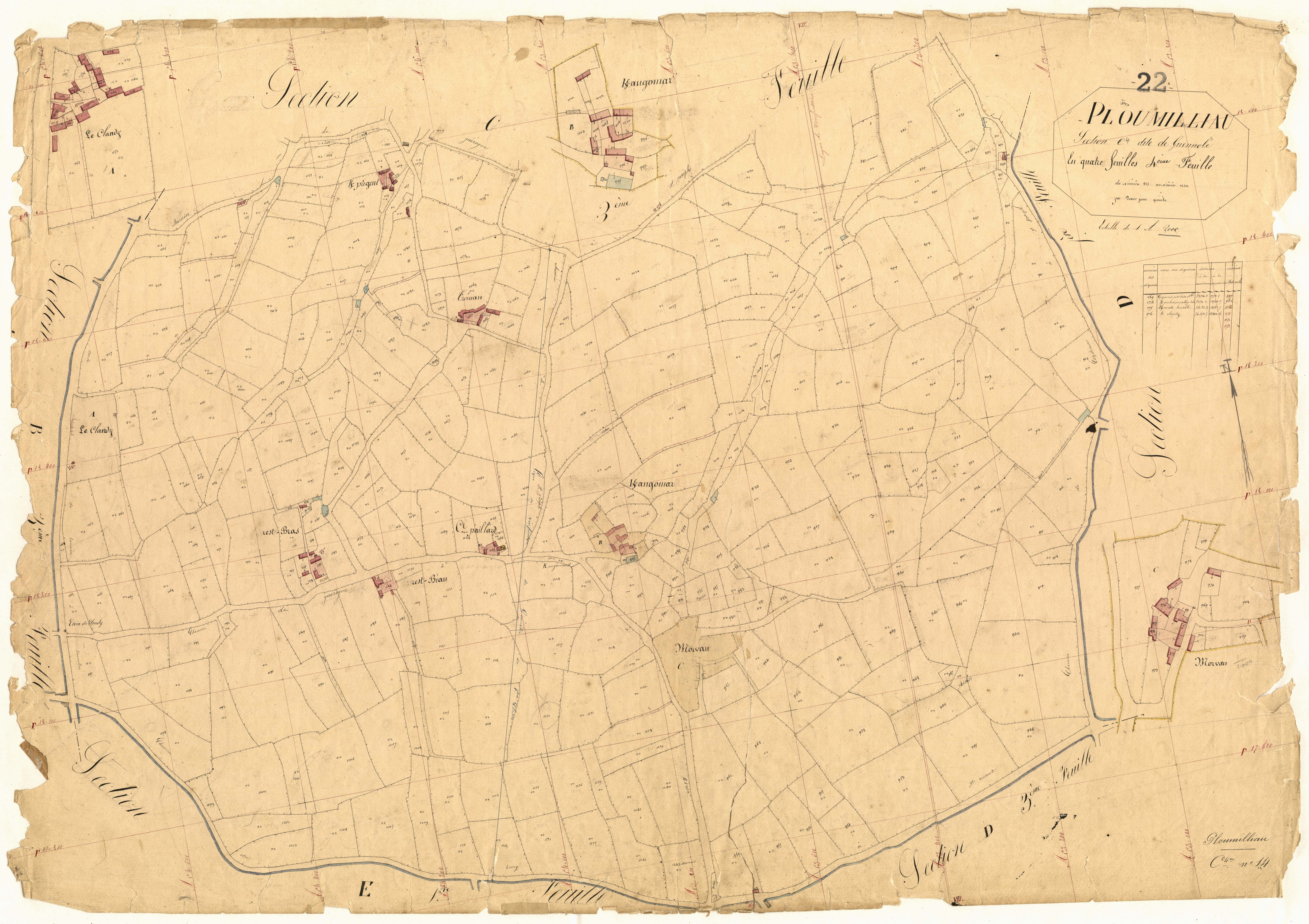 Ploumilliau - Section C, 4e feuille