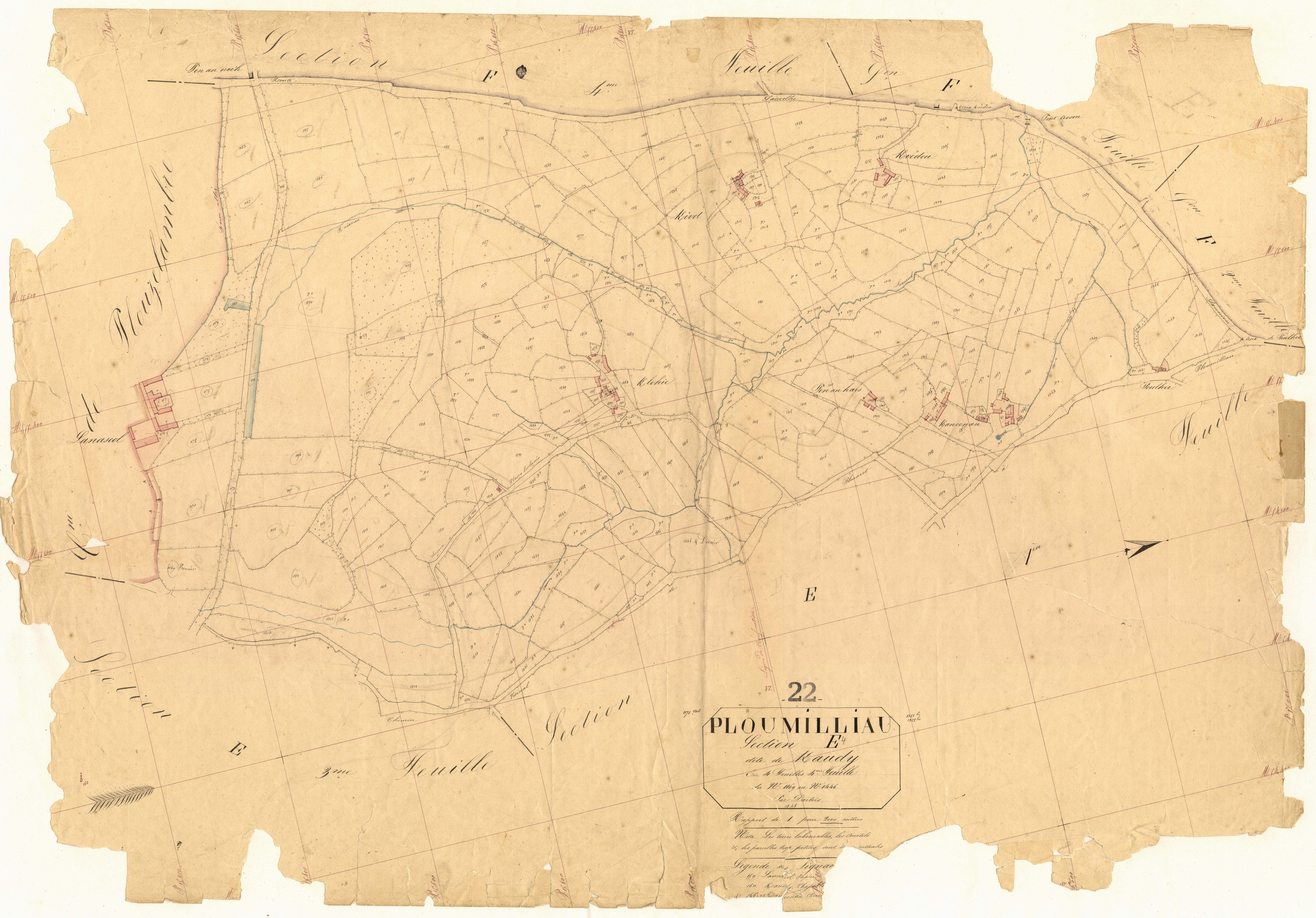 Ploumilliau - Section E, 4e feuille
