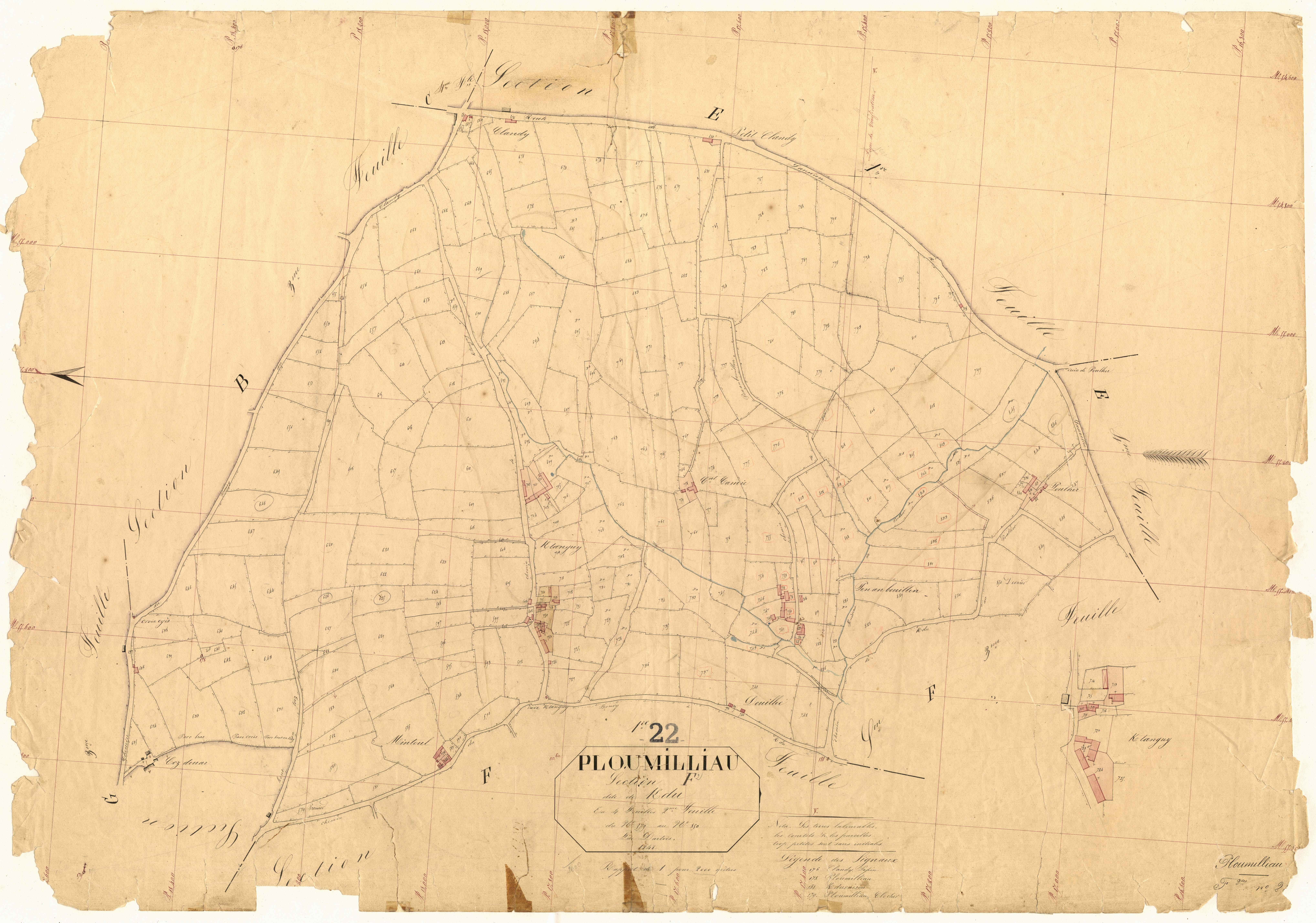 Ploumilliau - Section F, 2e feuille