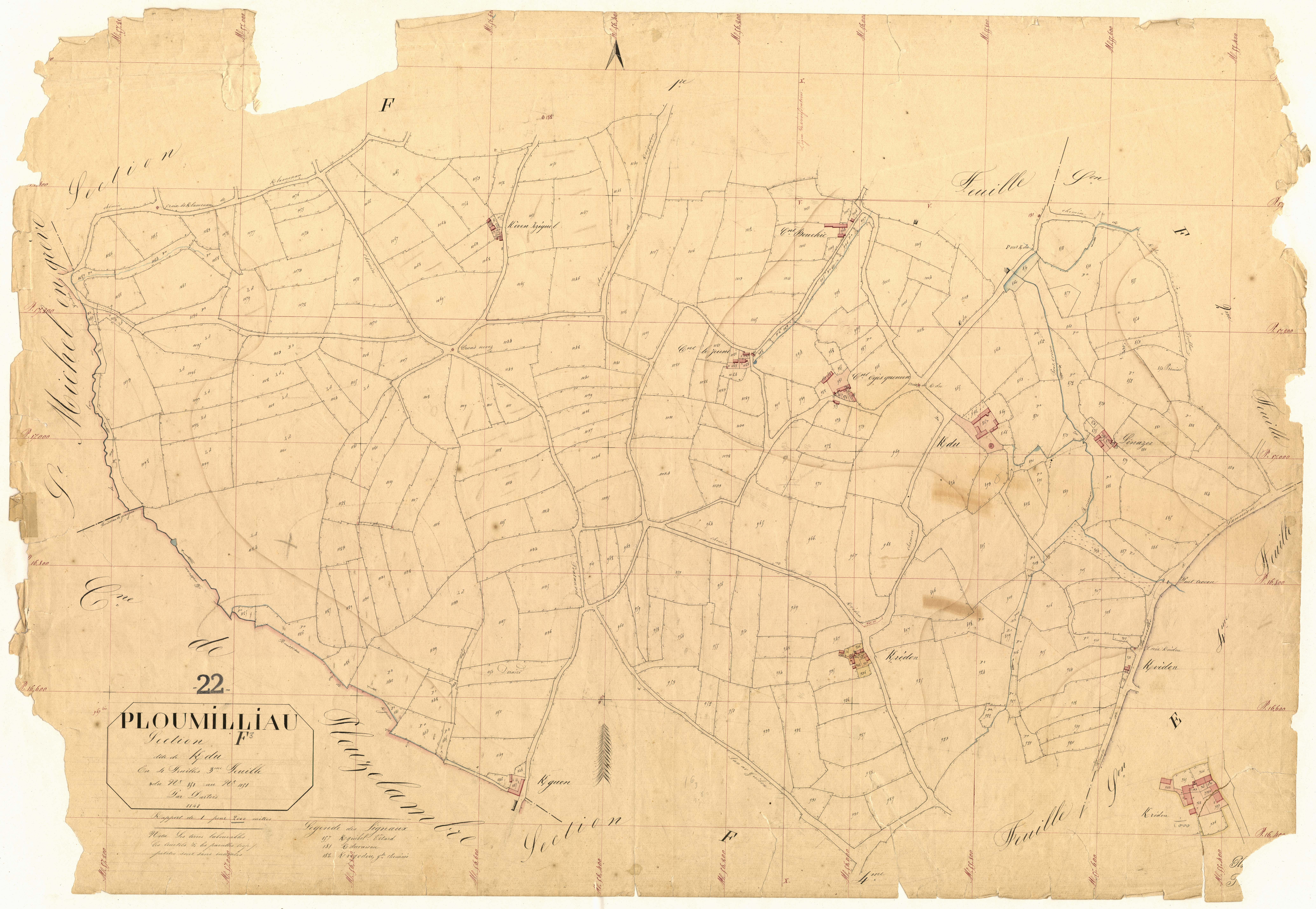 Ploumilliau - Section F, 3e feuille