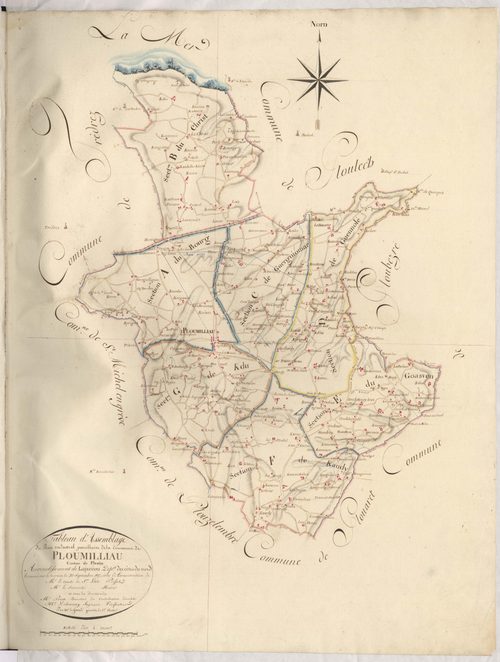 Ploumilliau - Tableau d'assemblage
