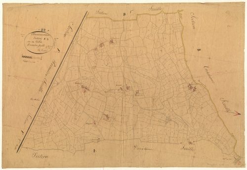 Plounévez-Moëdec - Section A, 1re feuille
