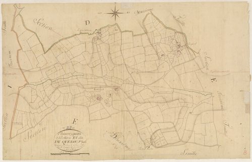 Plounévez-Quintin - Section E, 1re feuille