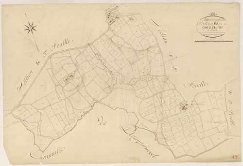 Plounévez-Quintin - Section F, 3e feuille