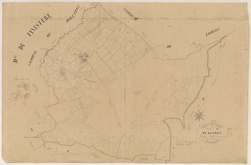 Plourac'h - Section A, 1re feuille