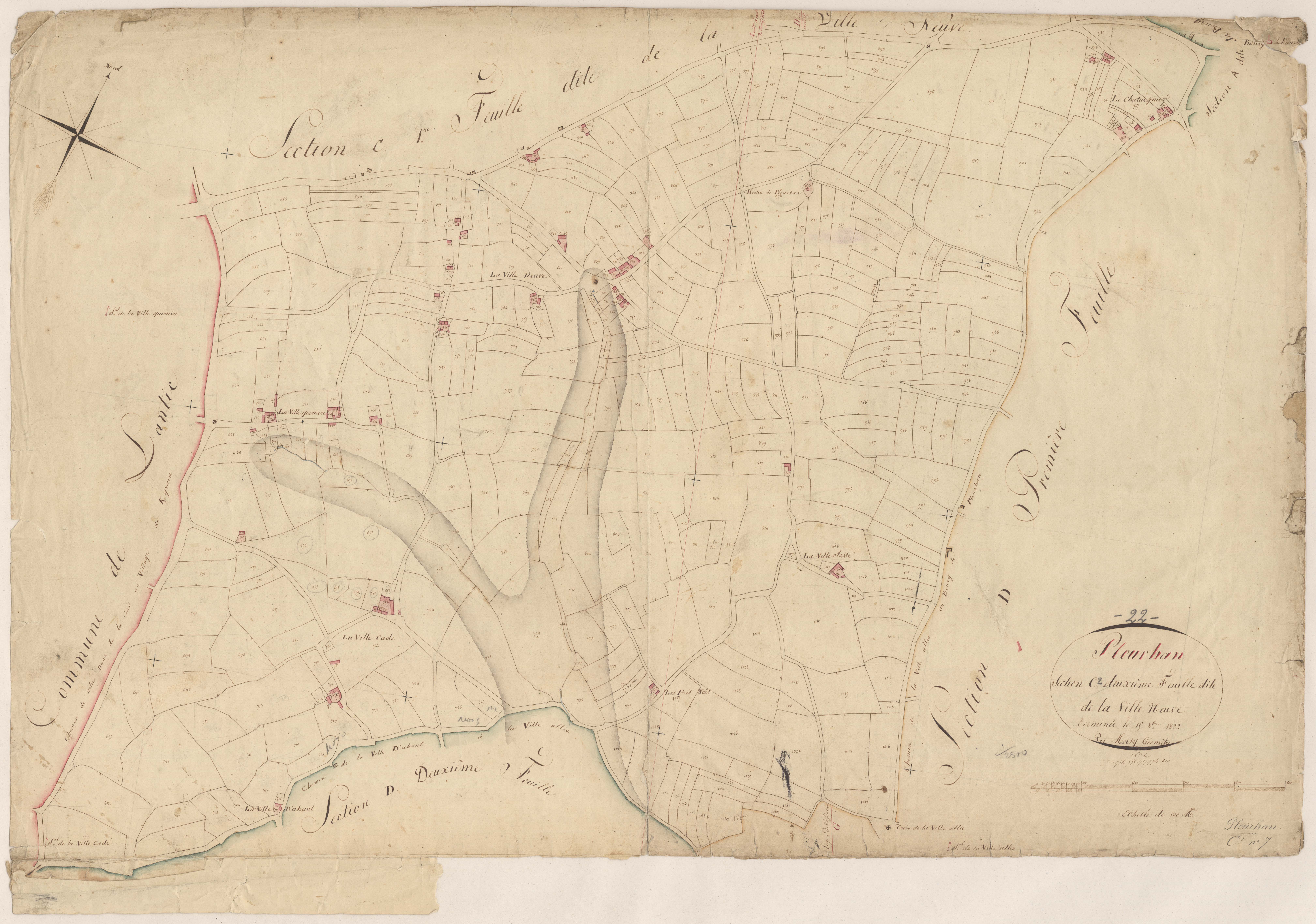 Plourhan - Section C, 2e feuille