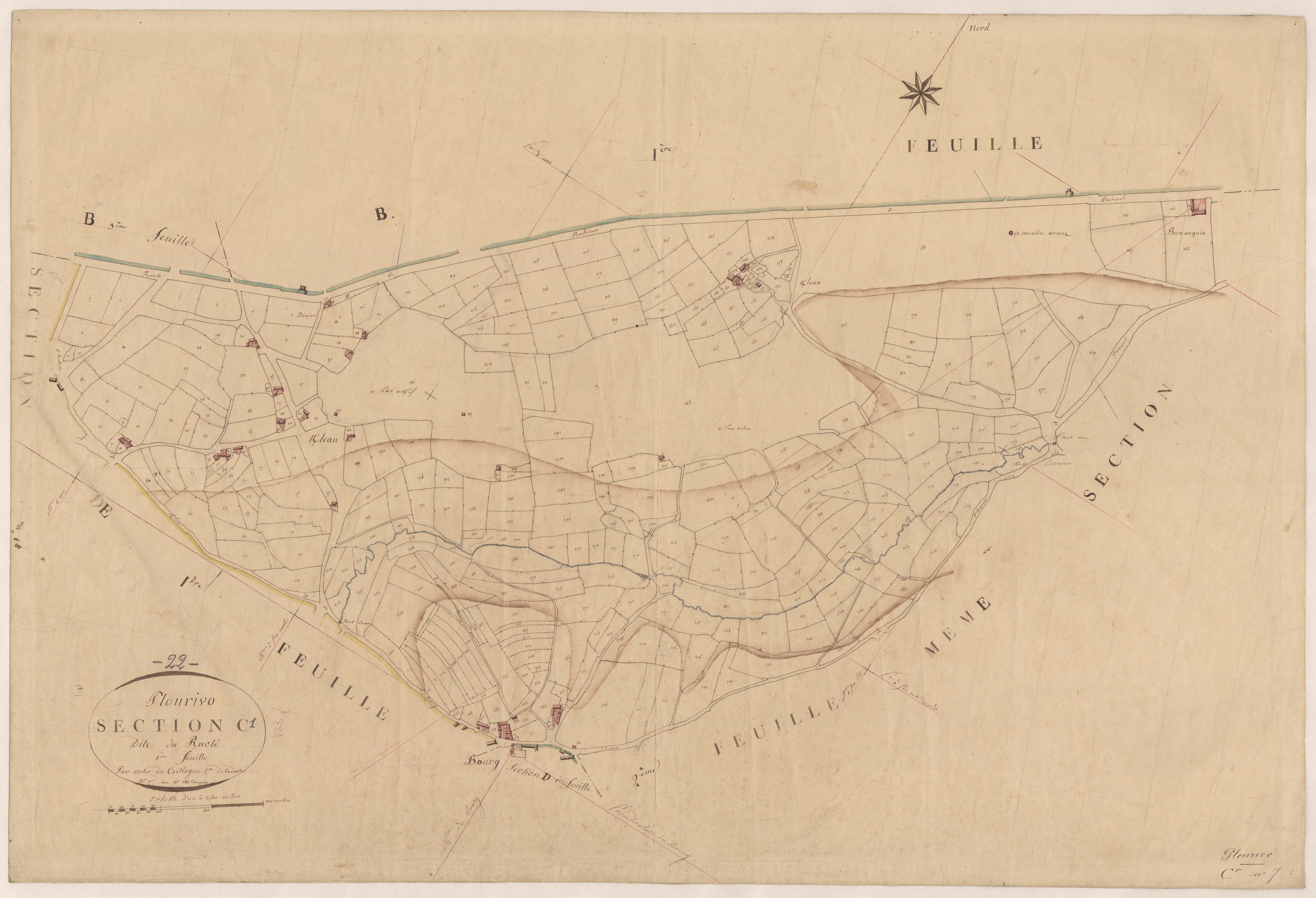 Plourivo - Section C, 1re feuille