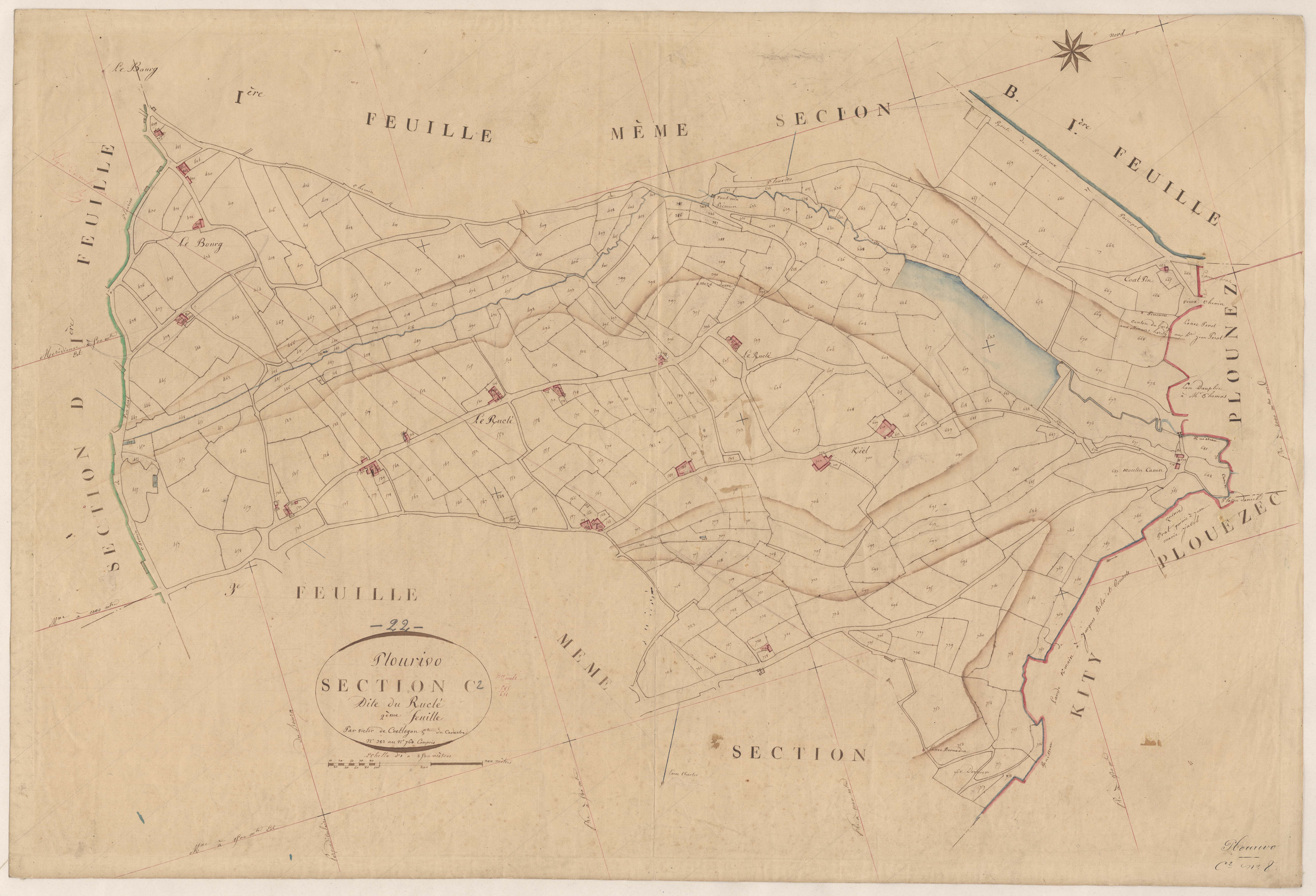 Plourivo - Section C, 2e feuille