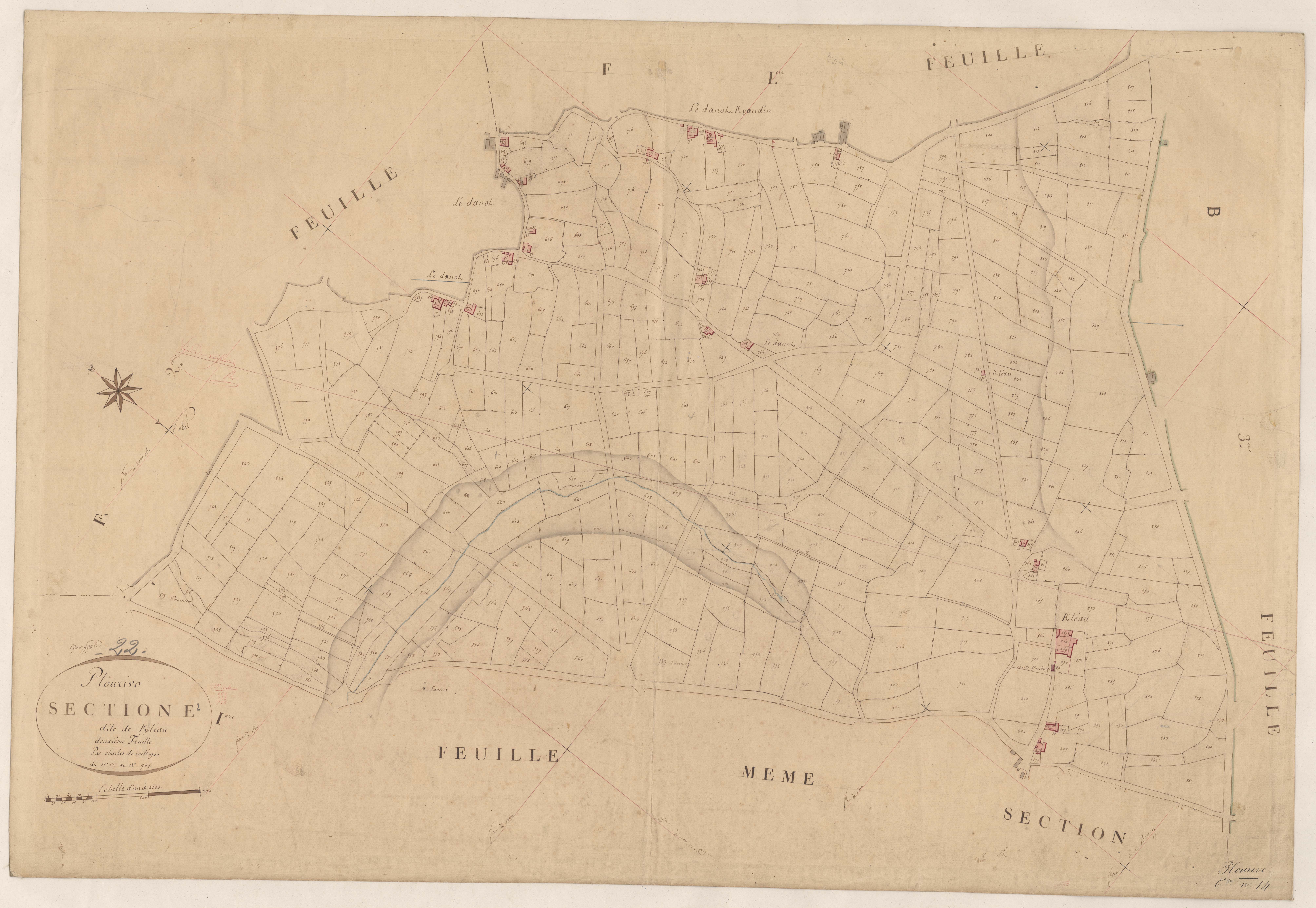 Plourivo - Section E, 2e feuille
