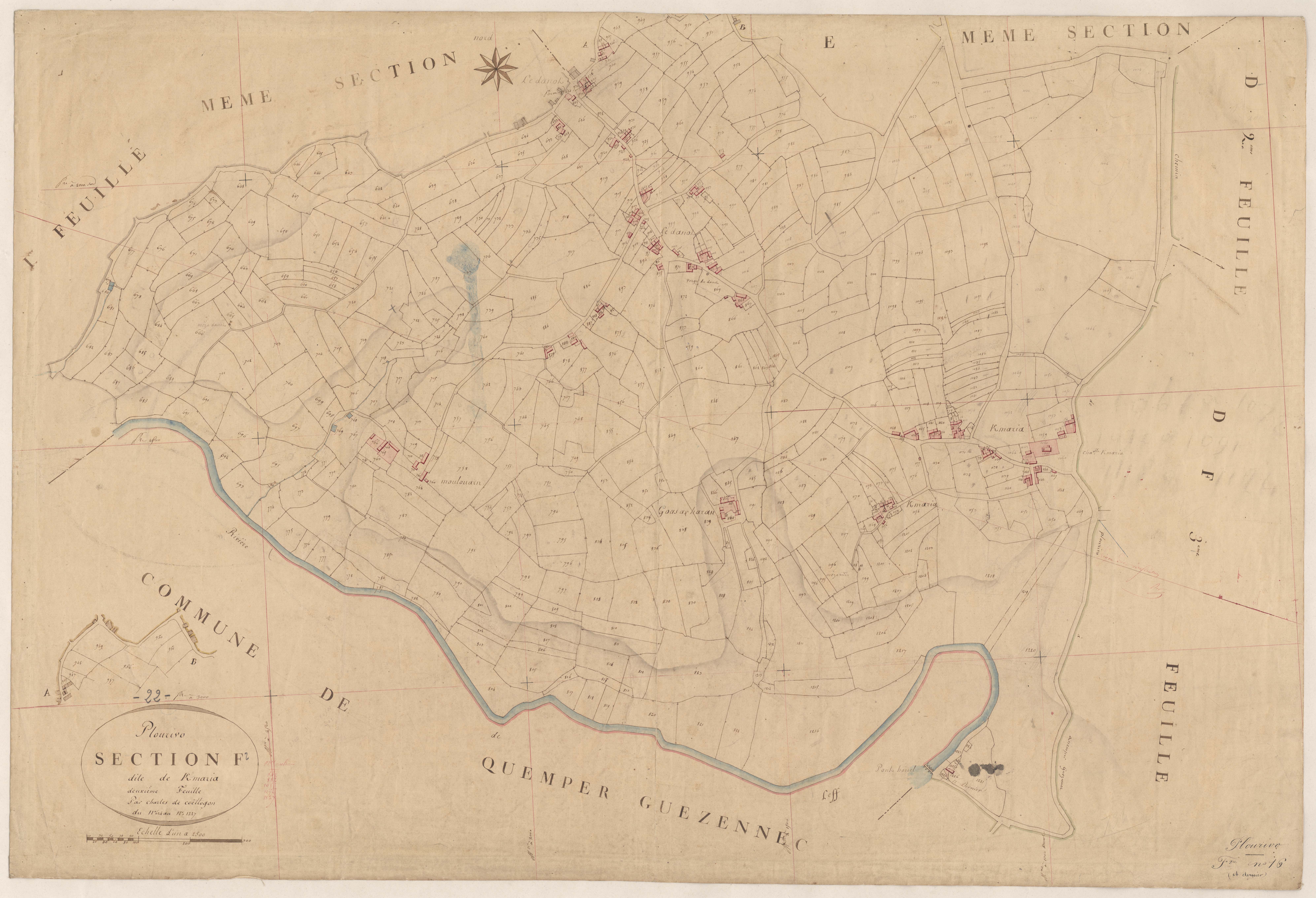 Plourivo - Section F, 2e feuille