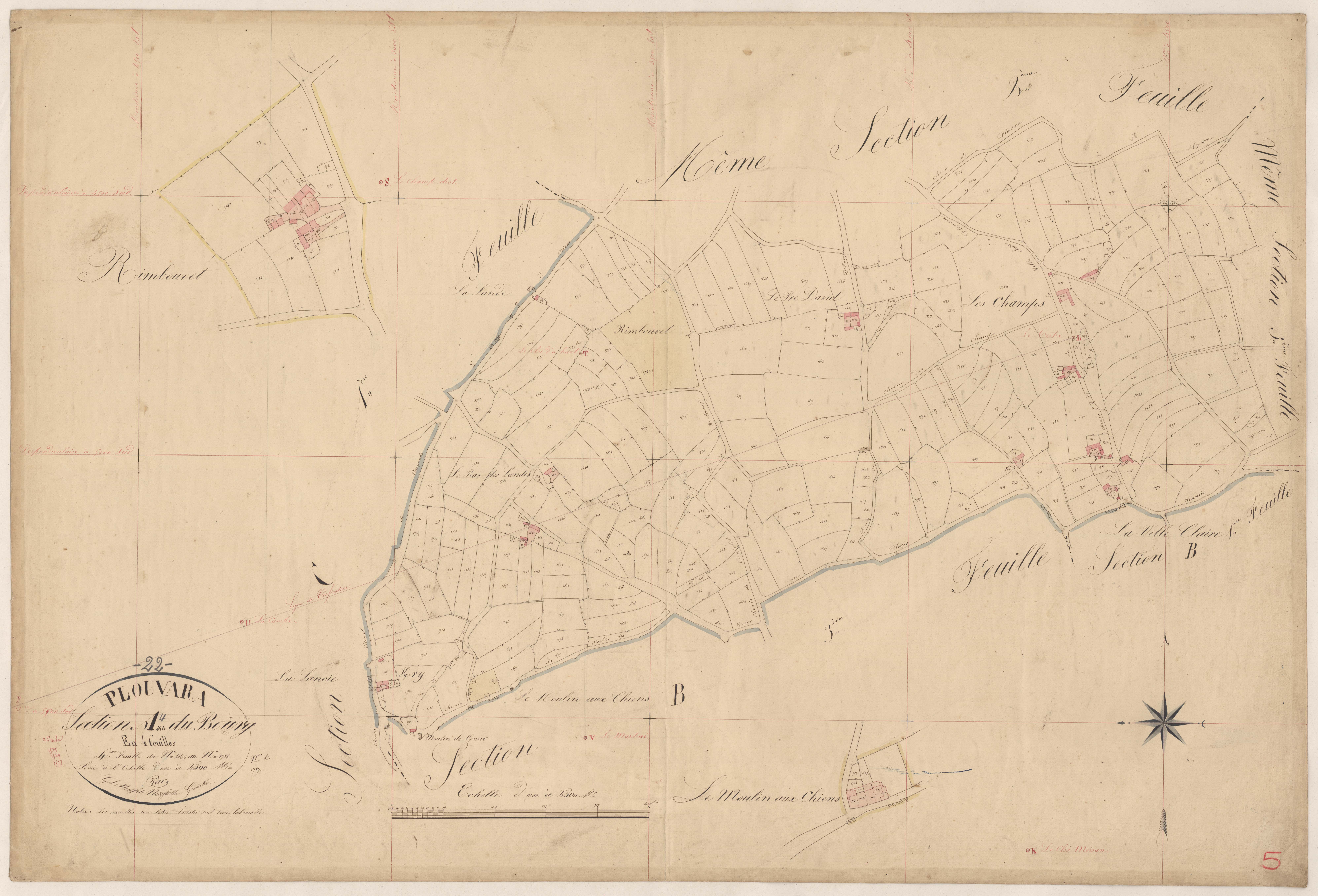 Plouvara - Section A, 4e feuille