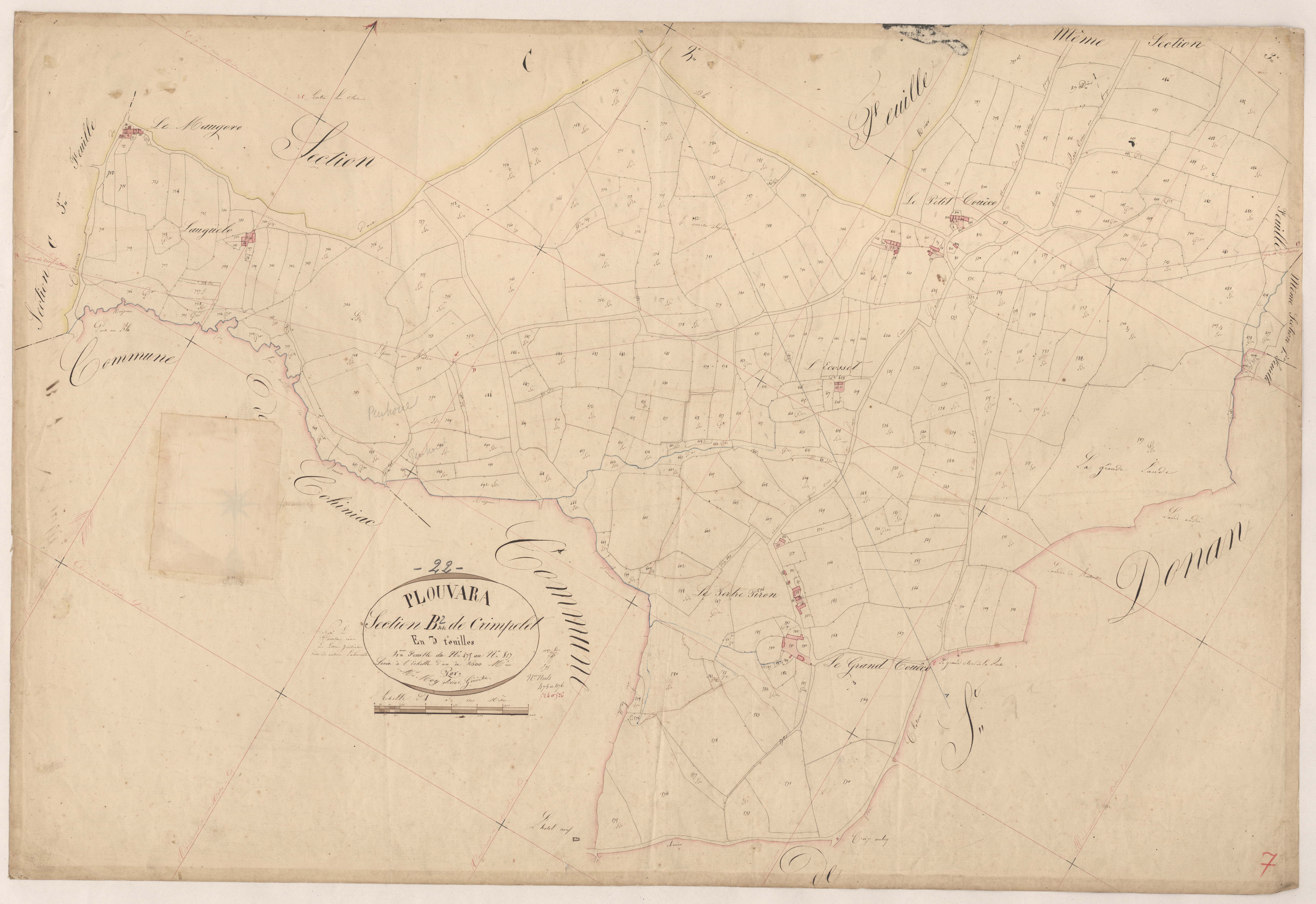 Plouvara - Section B, 2e feuille