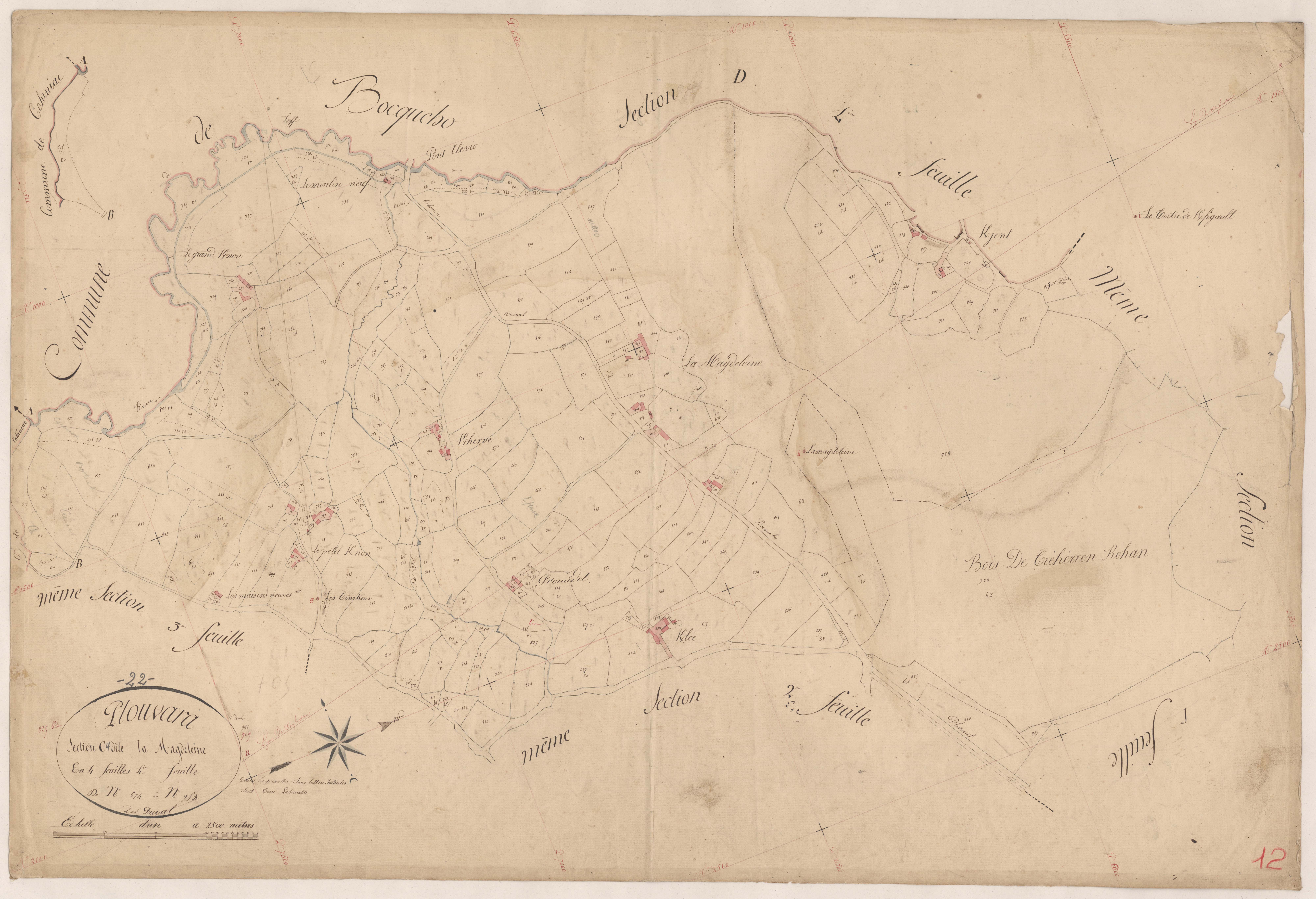 Plouvara - Section C, 4e feuille