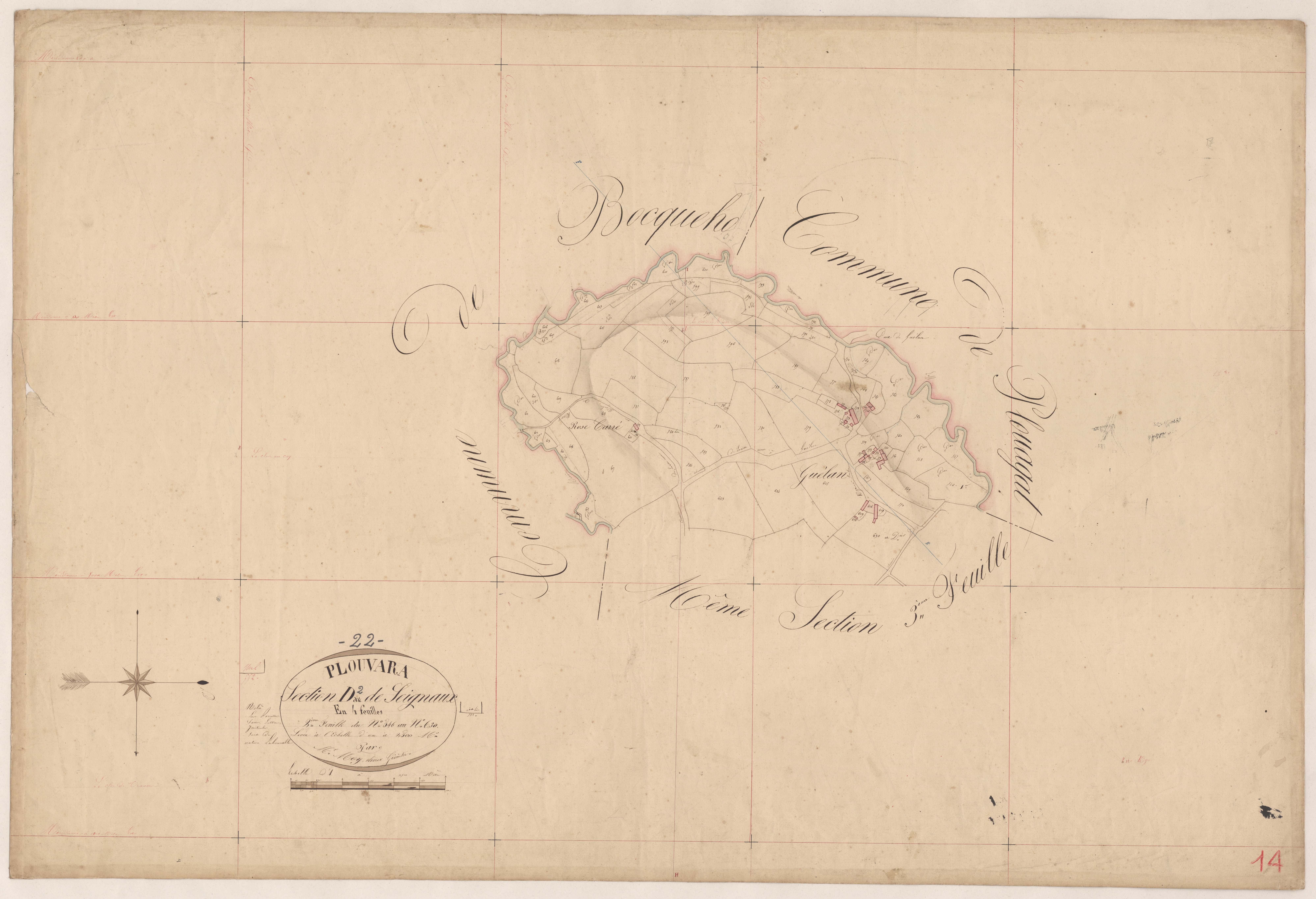 Plouvara - Section D, 2e feuille