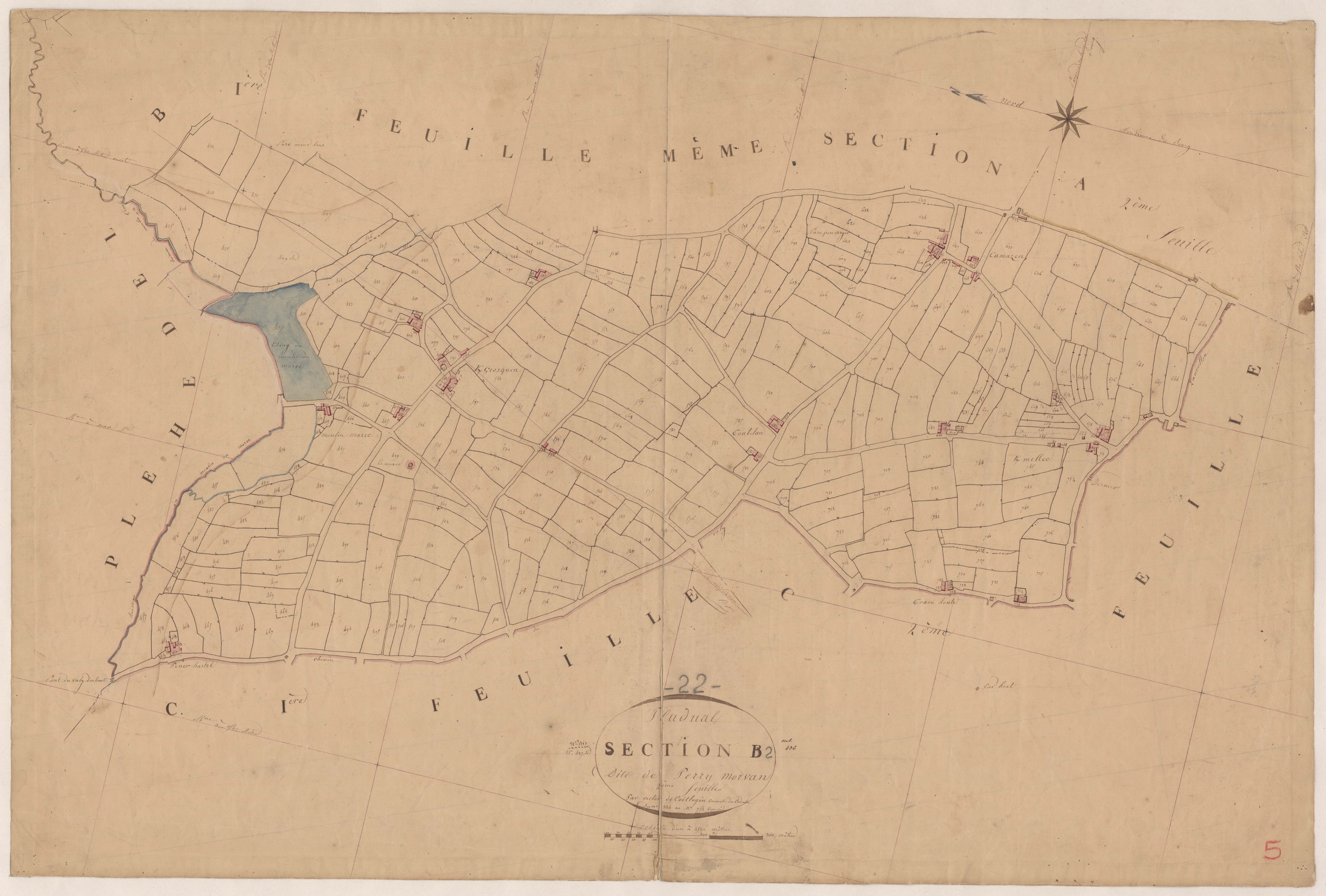 Pludual - Section B, 2e feuille