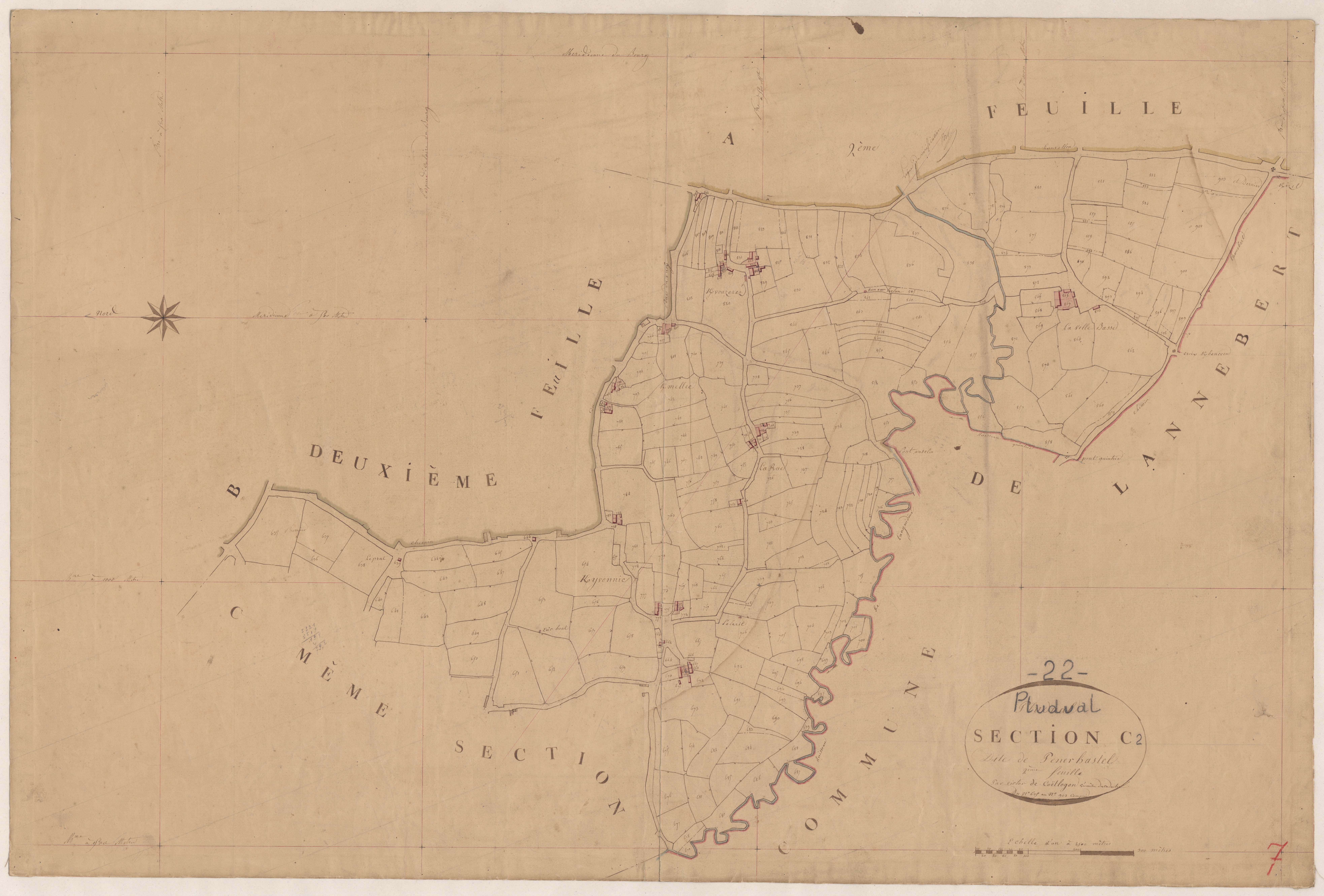 Pludual - Section C, 2e feuille