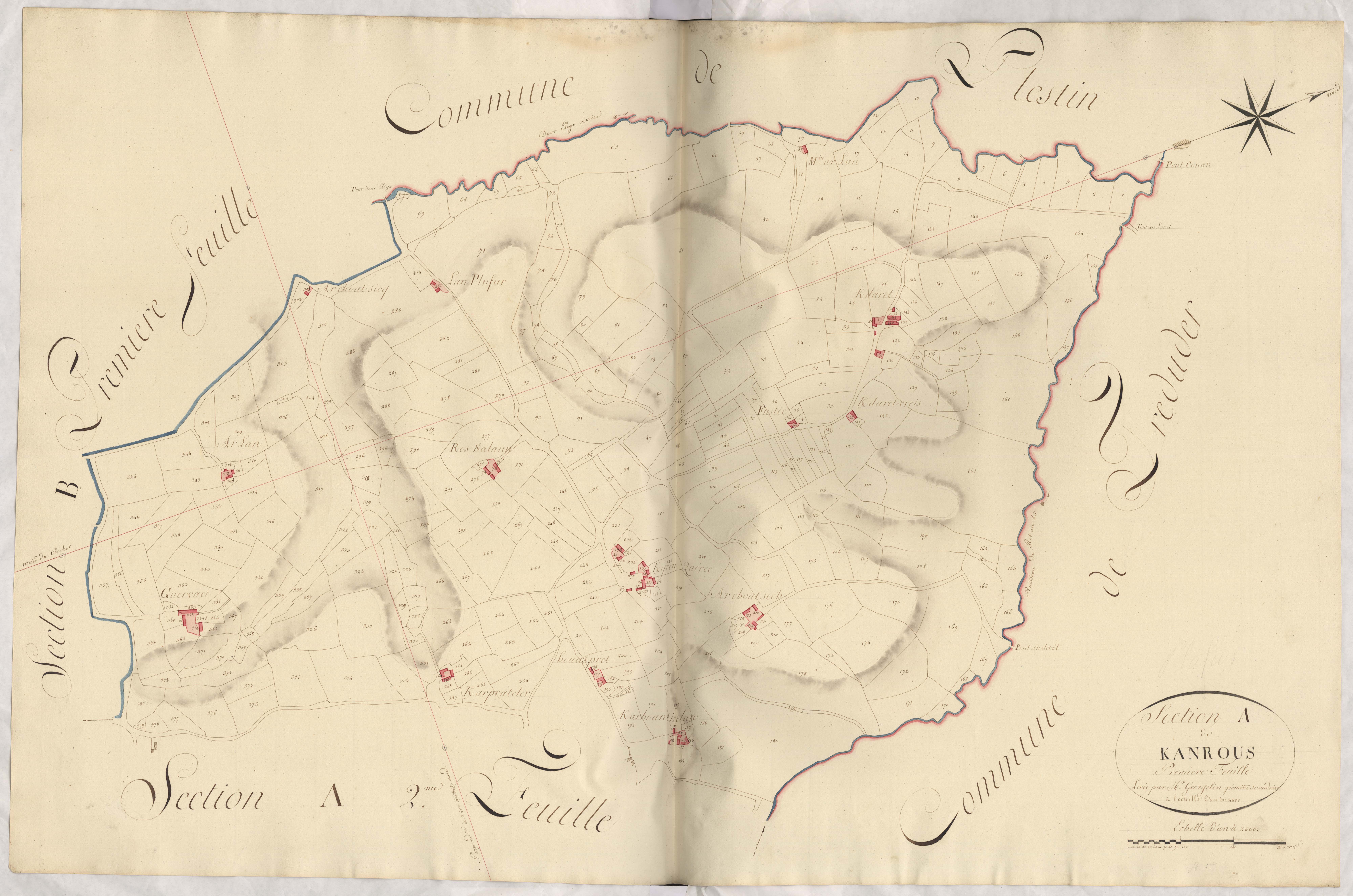 Plufur - Section A, 1re feuille