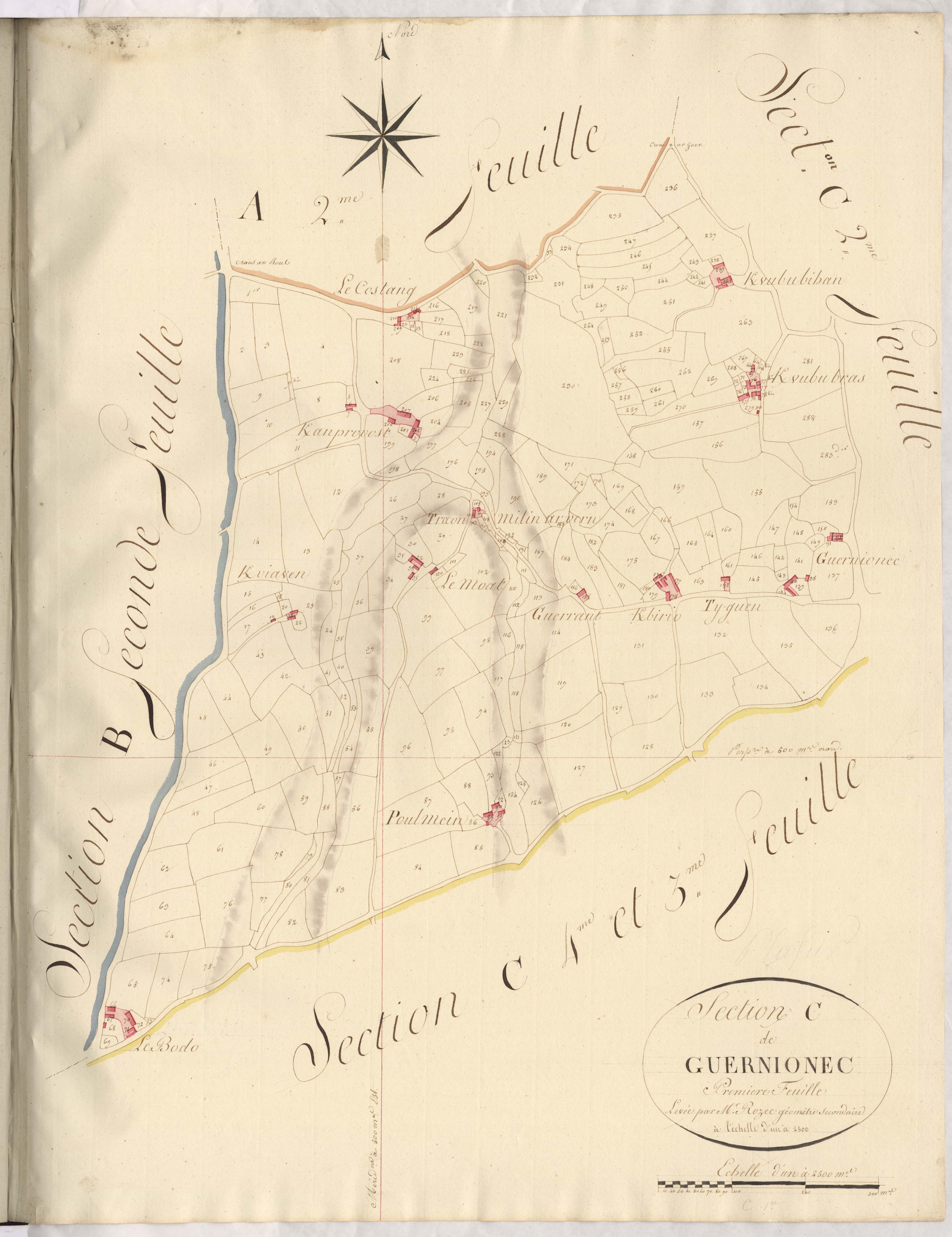 Plufur - Section C, 1re feuille