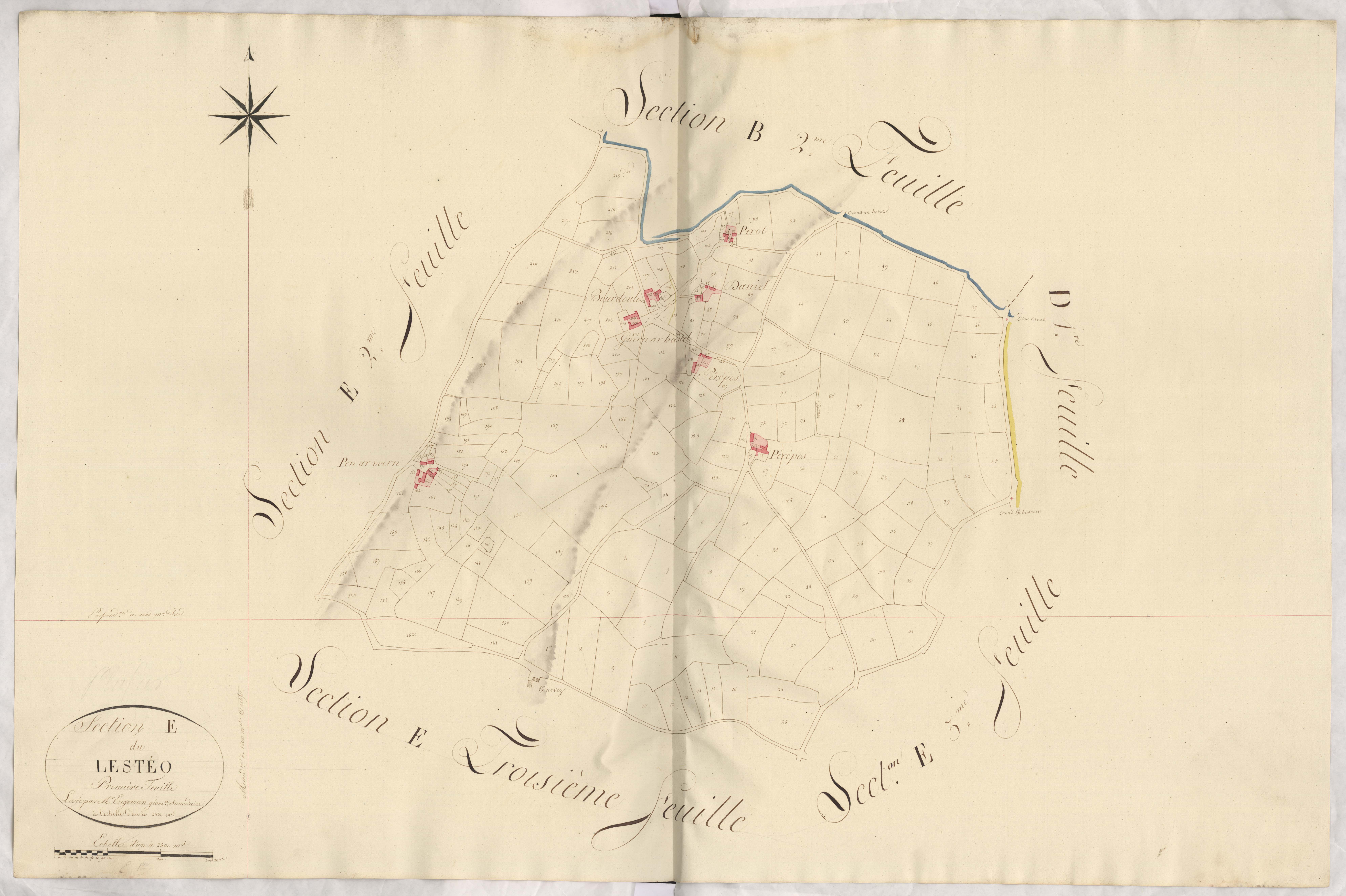 Plufur - Section E, 1re feuille