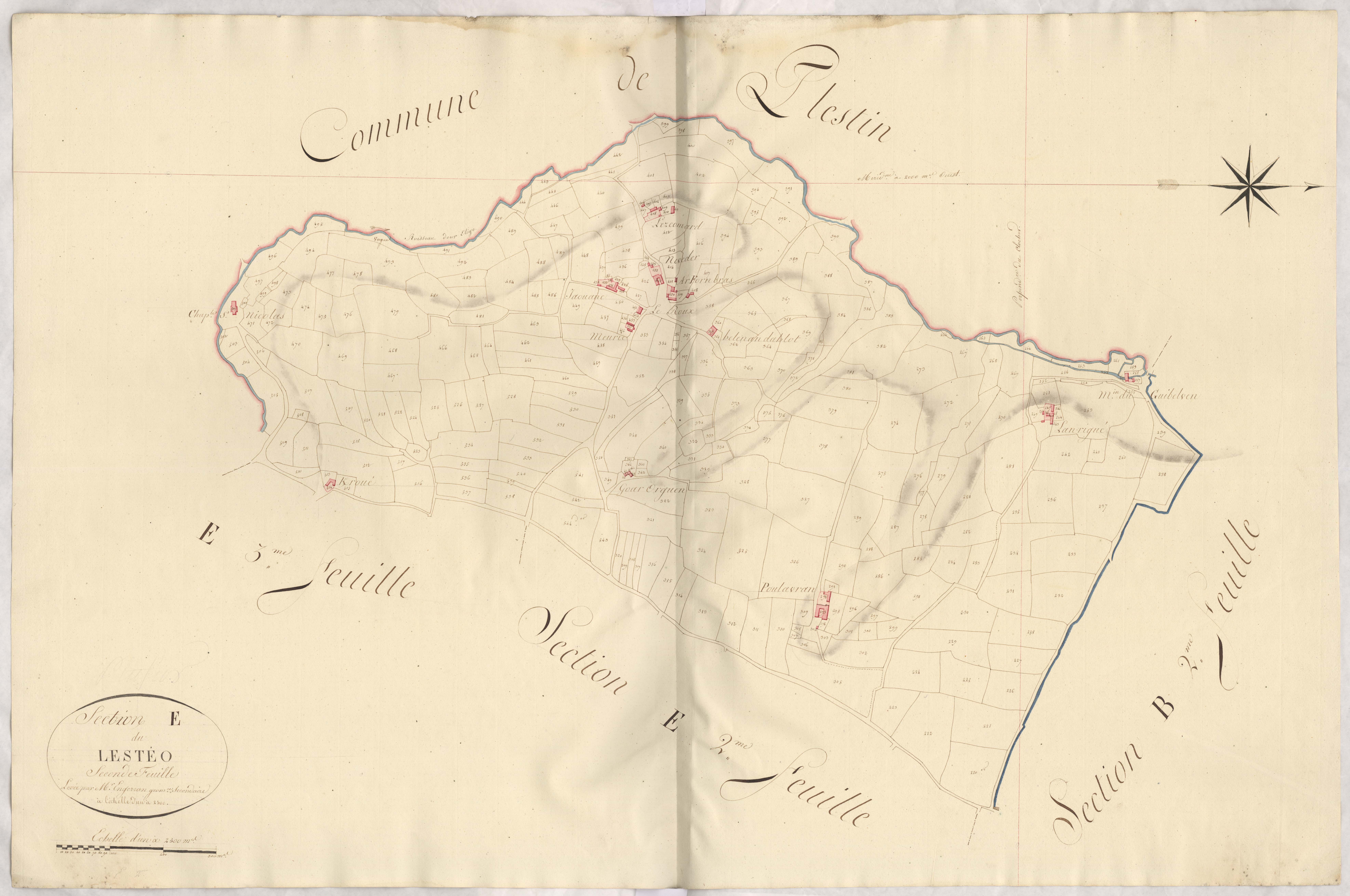Plufur - Section E, 2e feuille