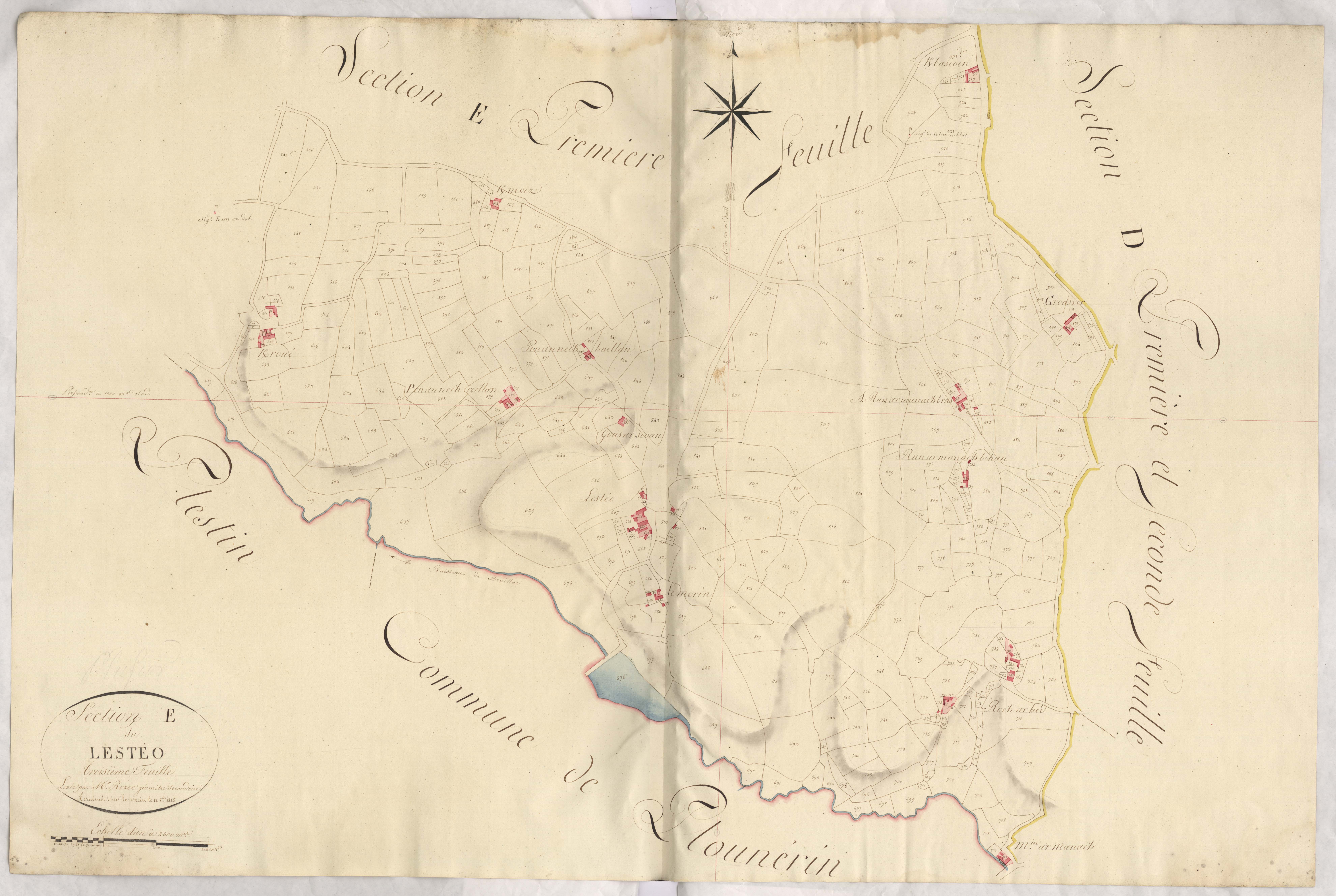 Plufur - Section E, 3e feuille