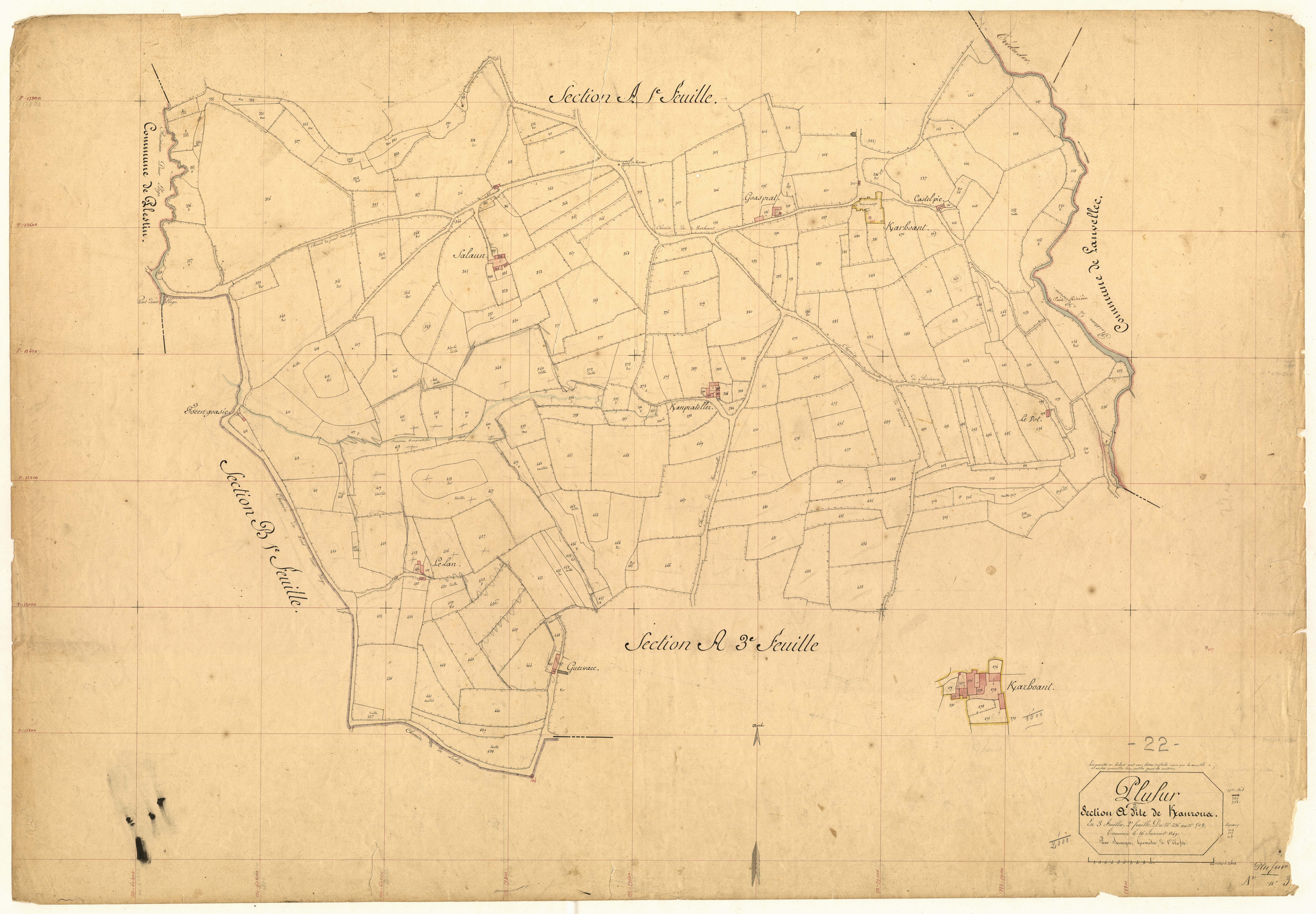 Plufur - Section A, 2e feuille