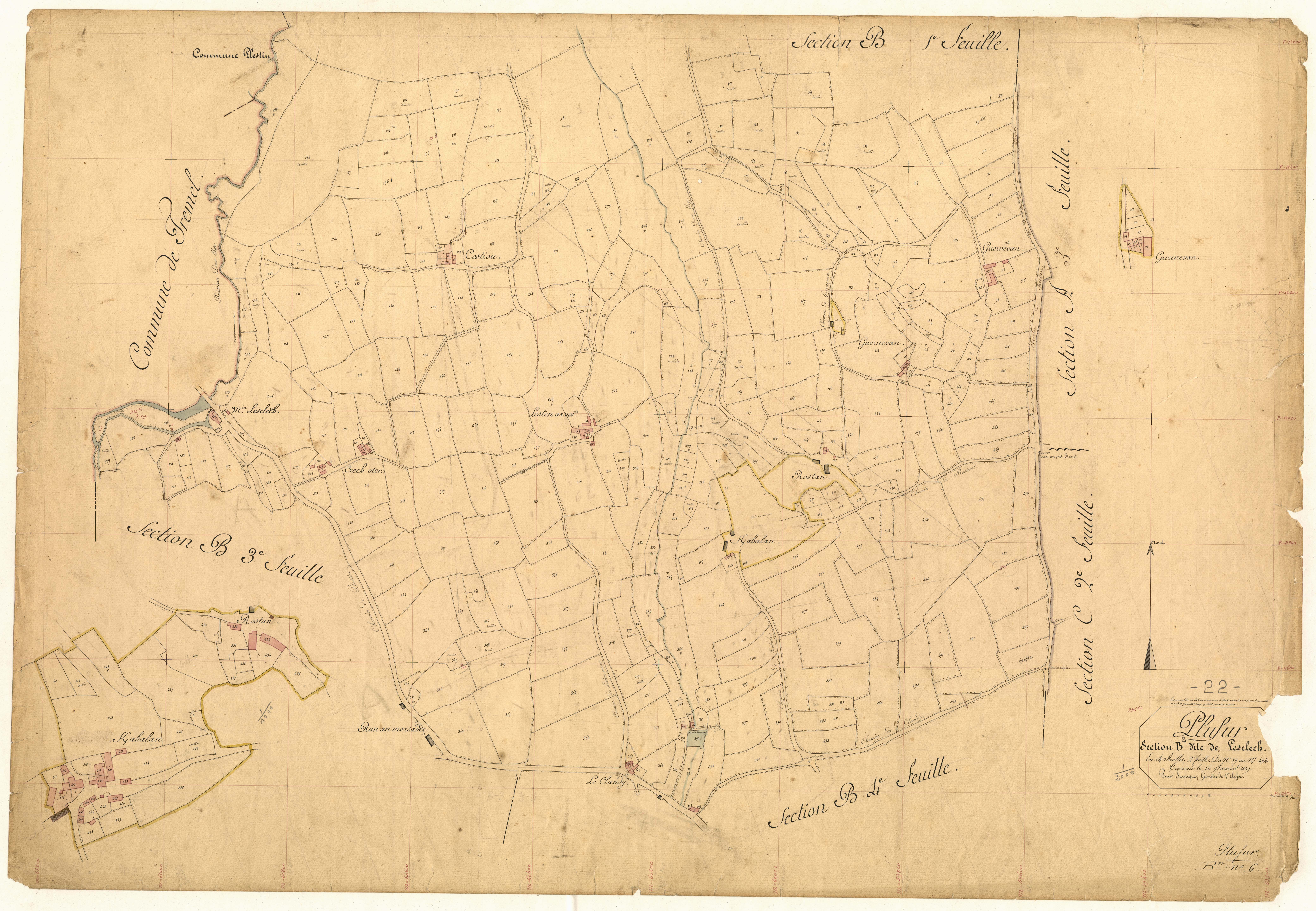 Plufur - Section B, 2e feuille