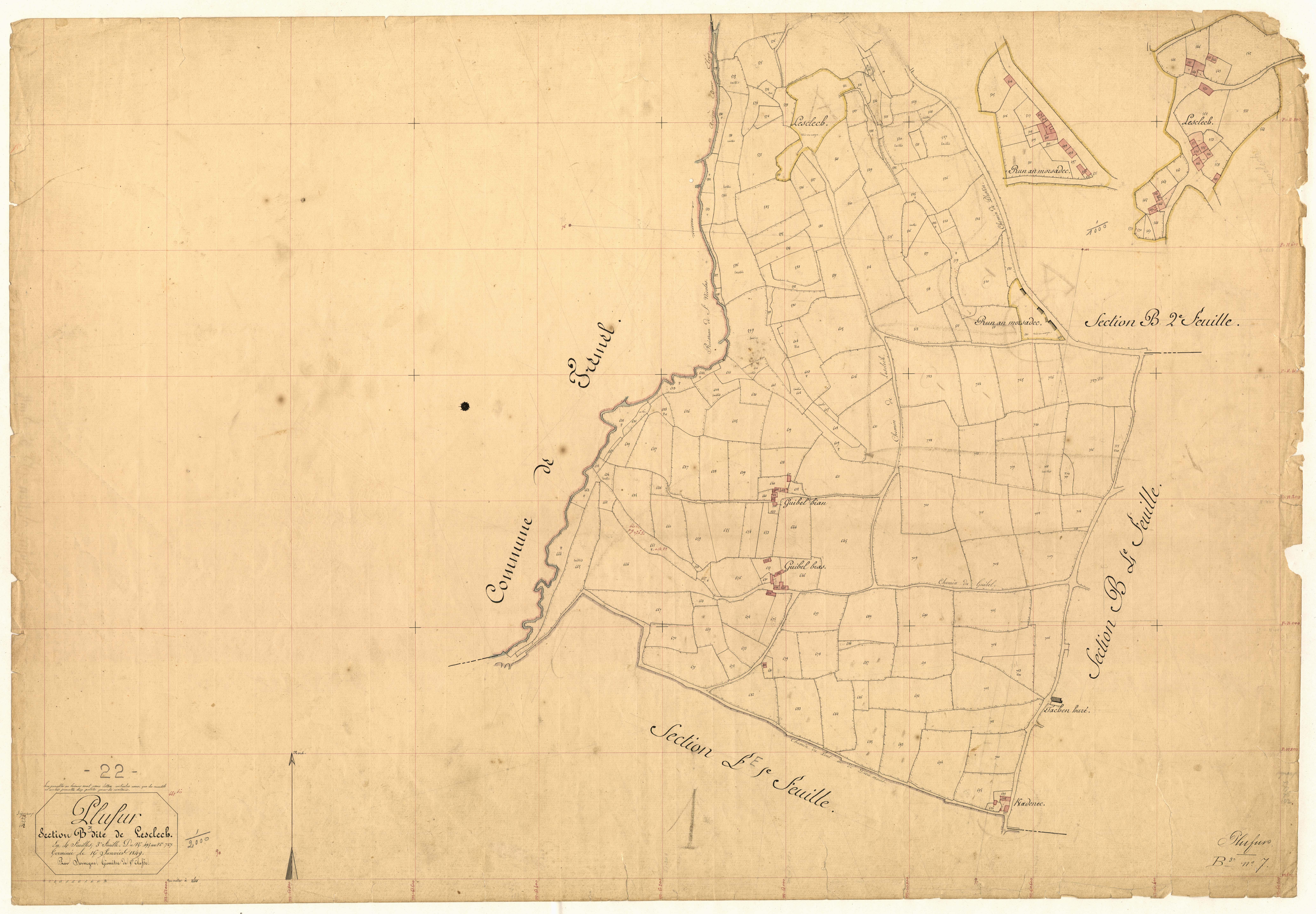 Plufur - Section B, 3e feuille