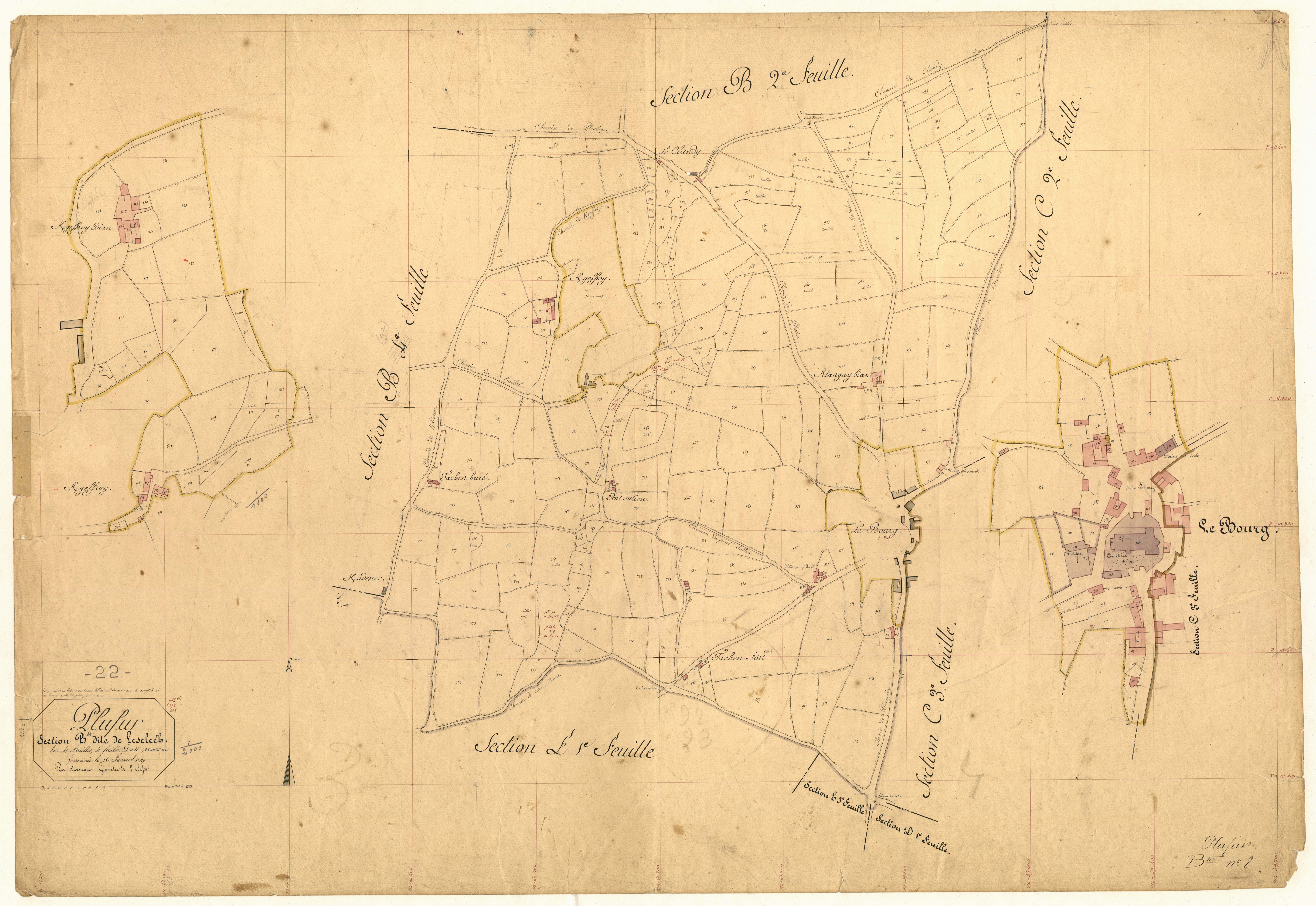 Plufur - Section B, 4e feuille