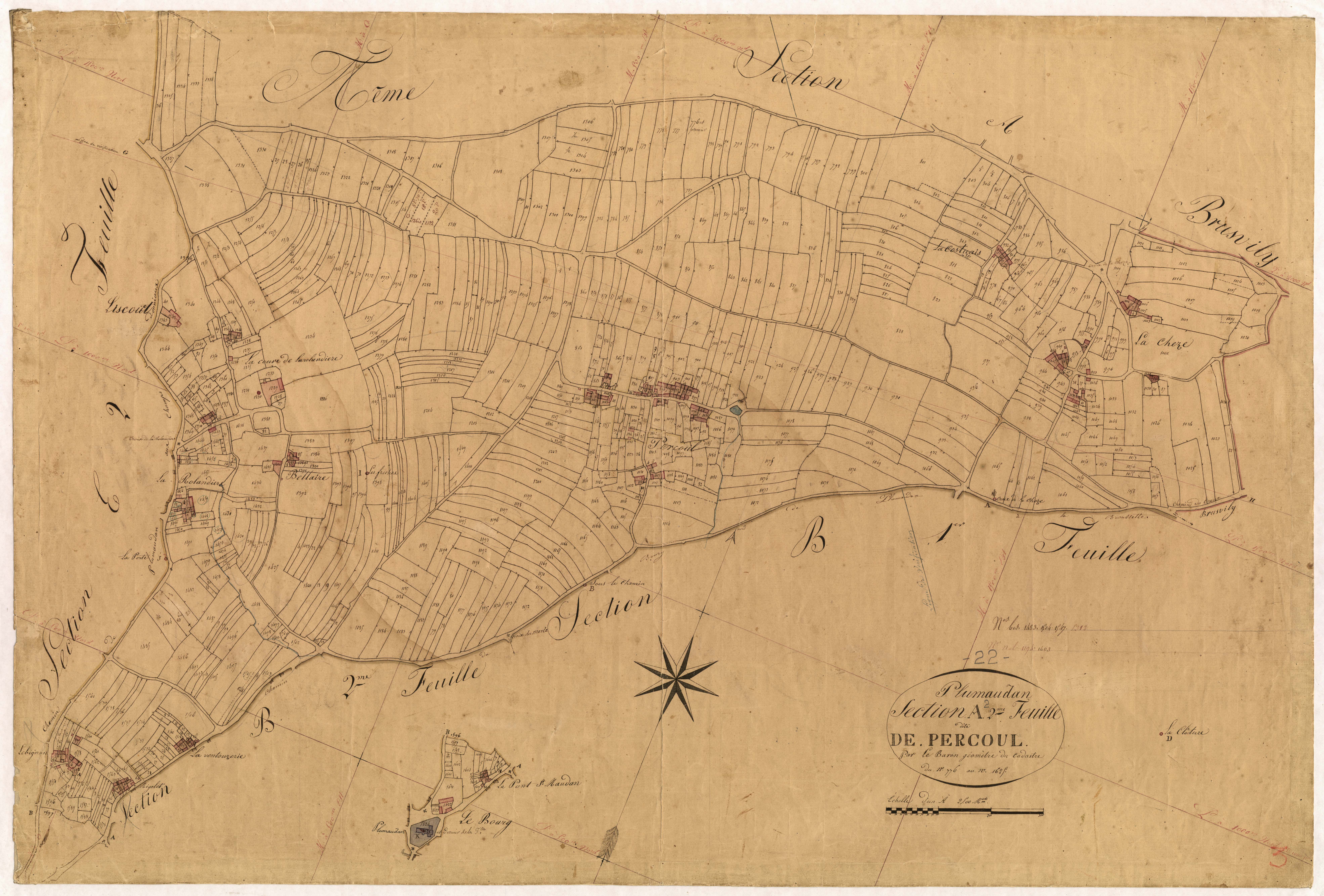 Plumaudan - Section A, 2e feuille
