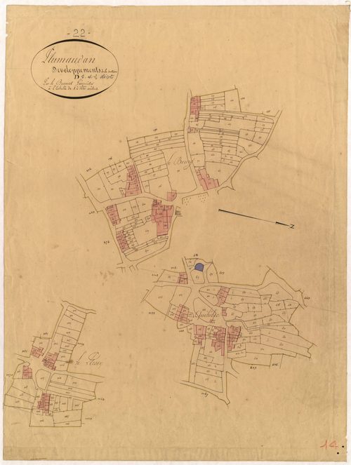 Plumaudan - Section D : développement