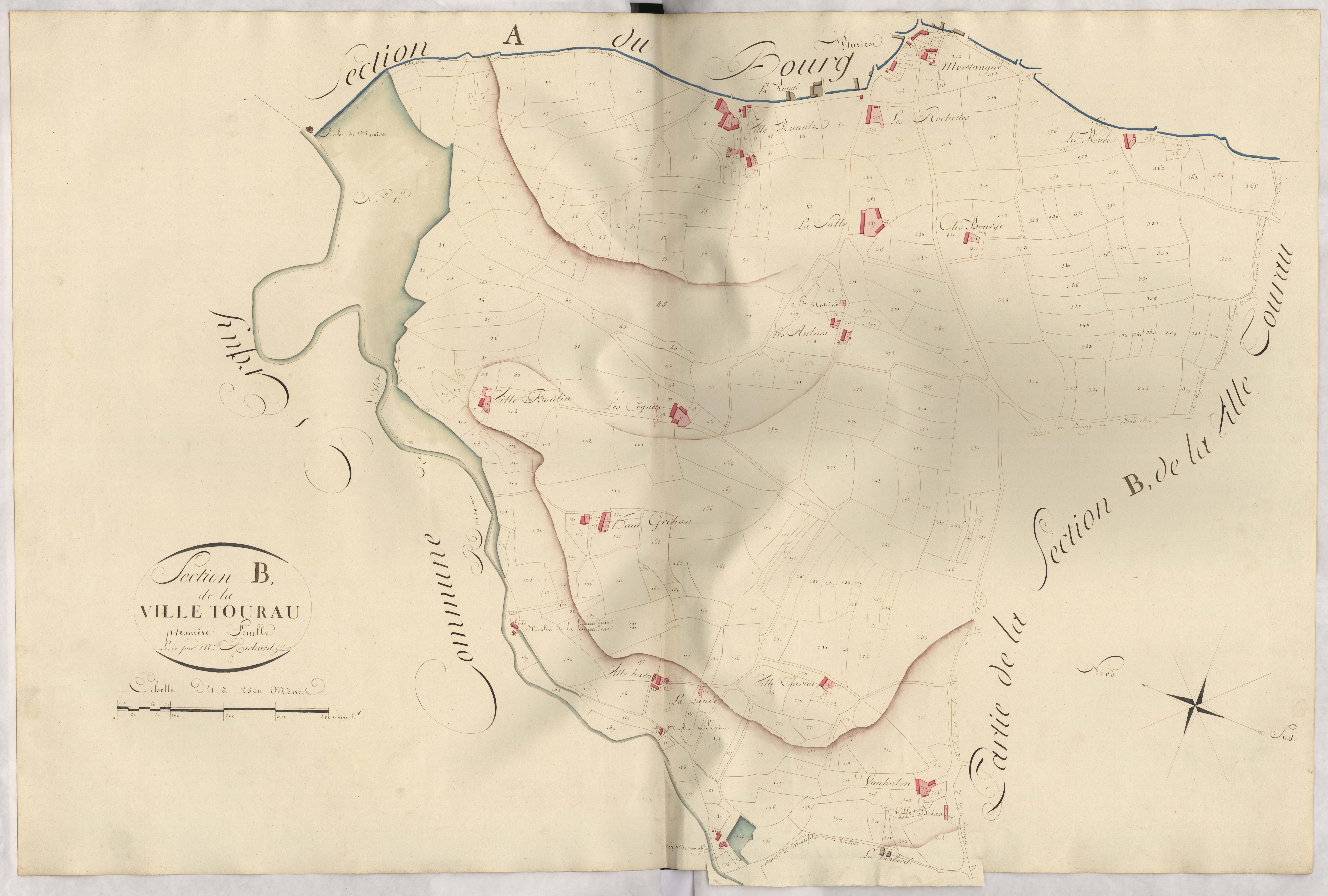 Plurien - Section B, 1re feuille