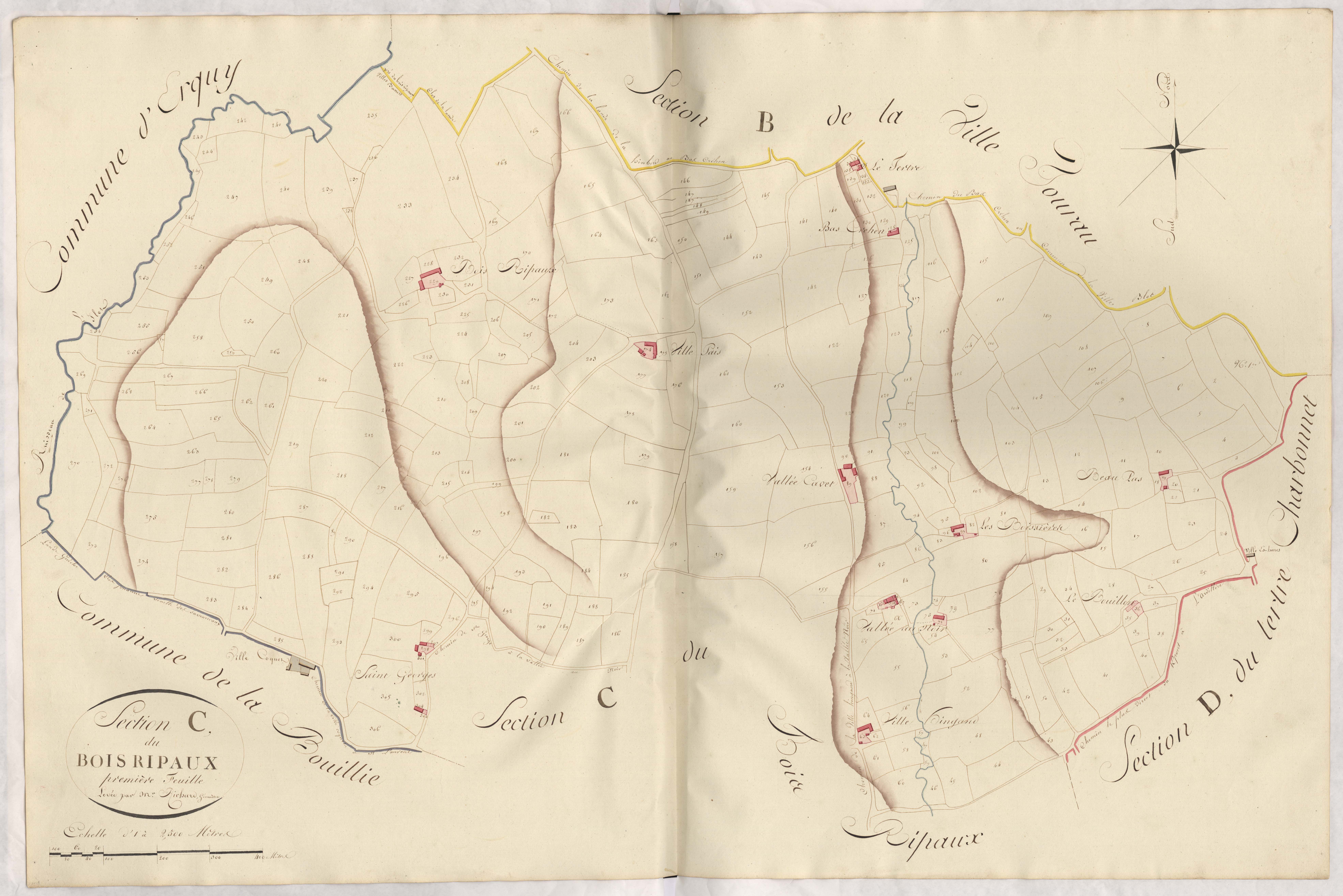 Plurien - Section C, 1re feuille