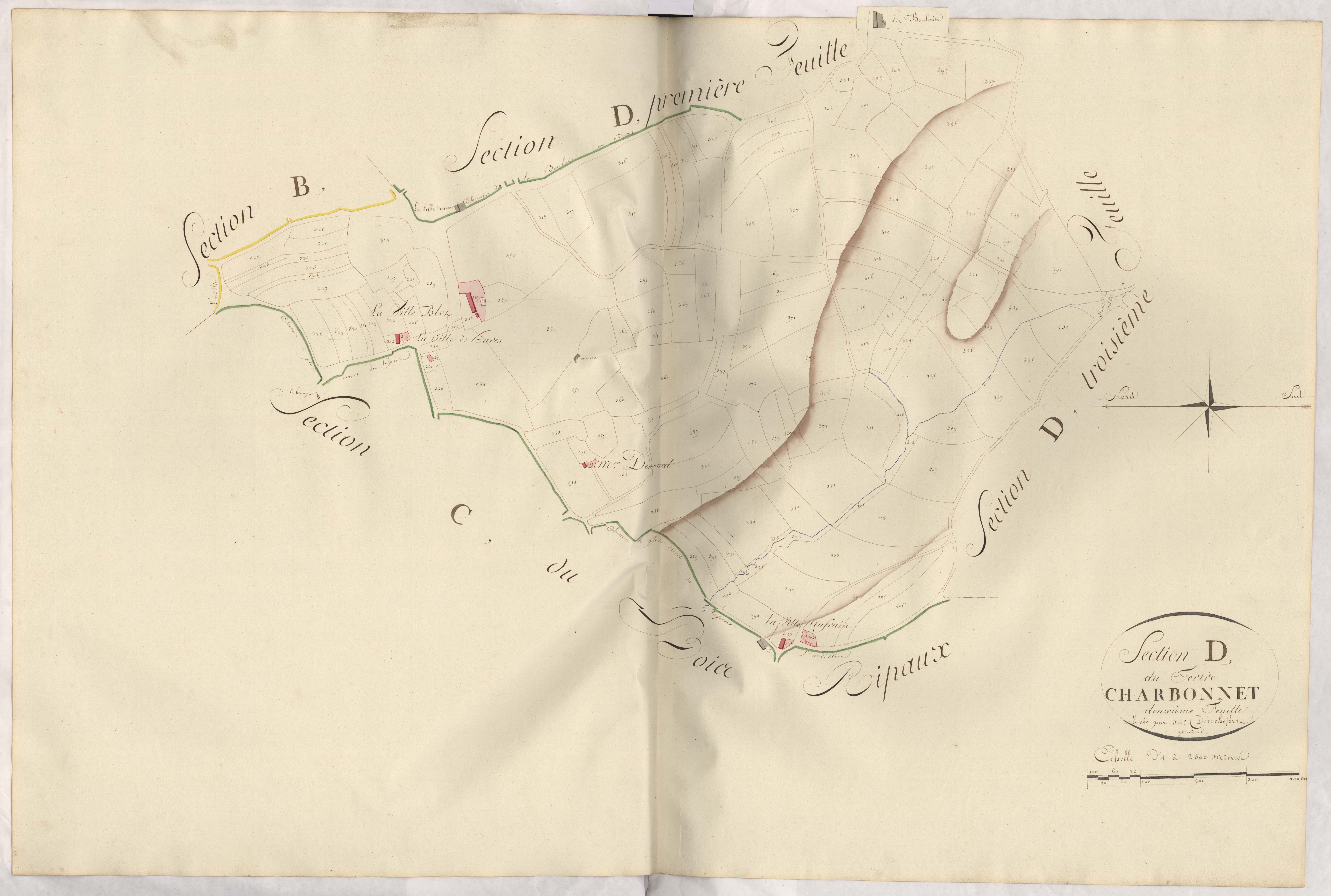 Plurien - Section D, 2e feuille