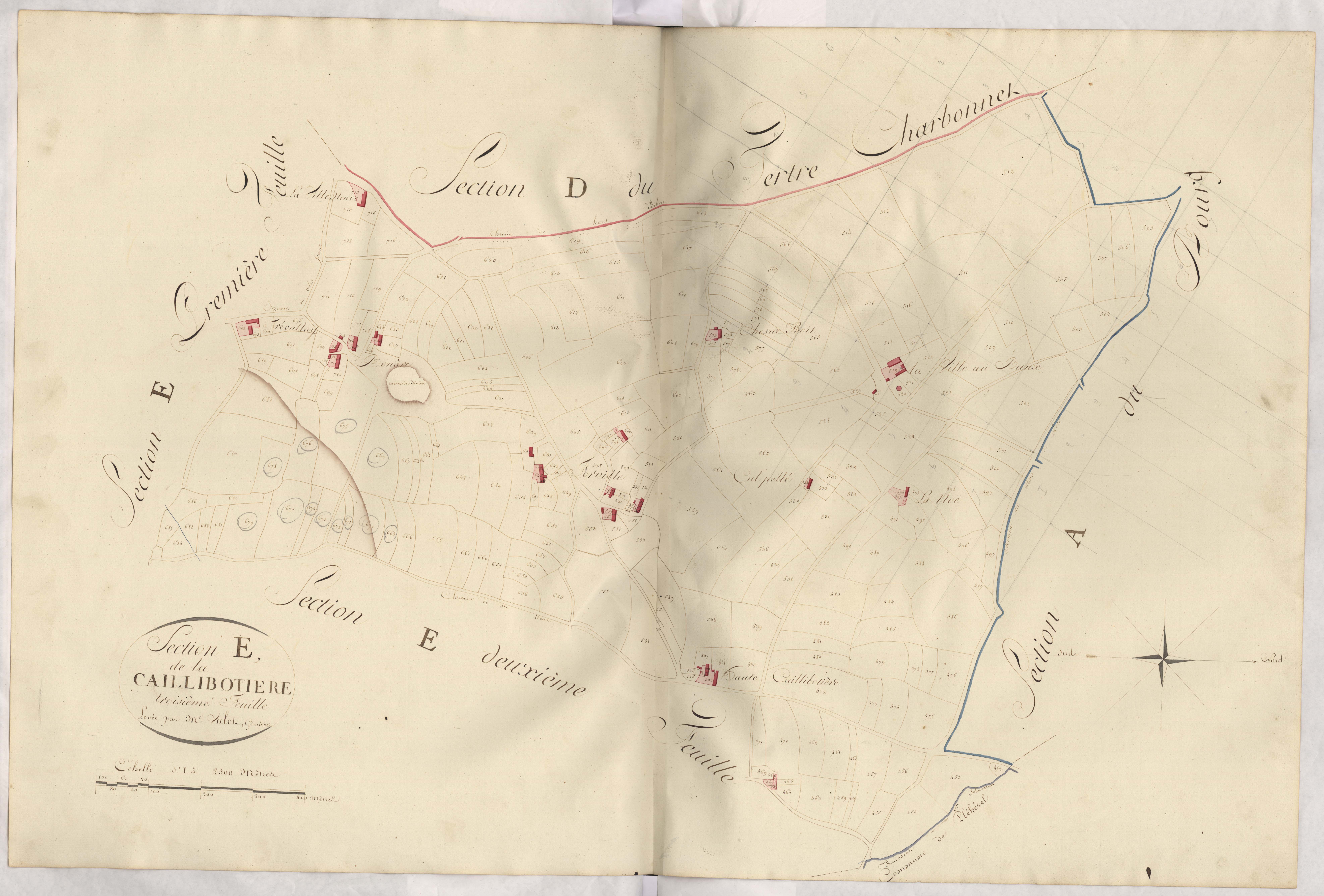 Plurien - Section E, 3e feuille