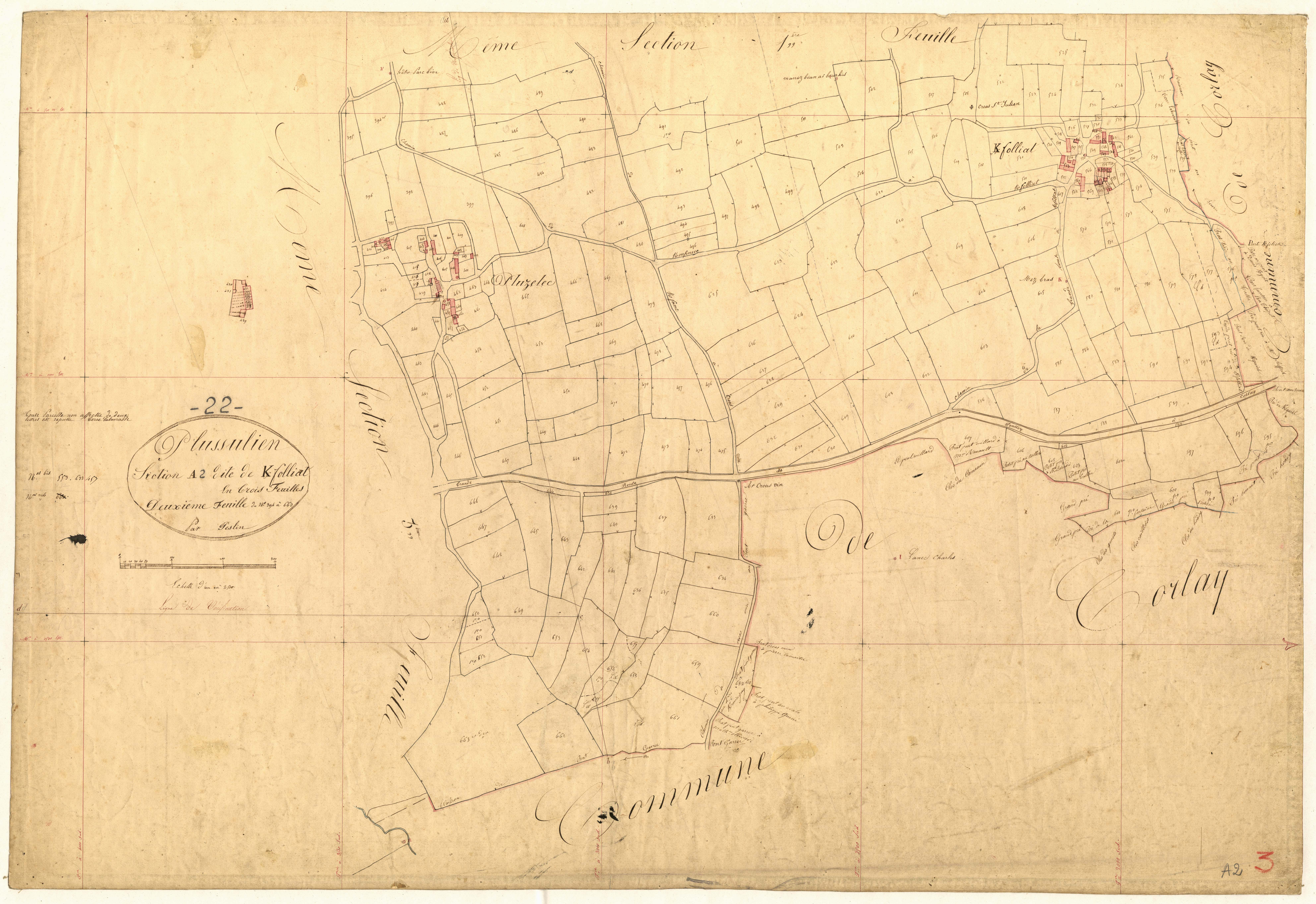 Plussulien - Section A, 2e feuille