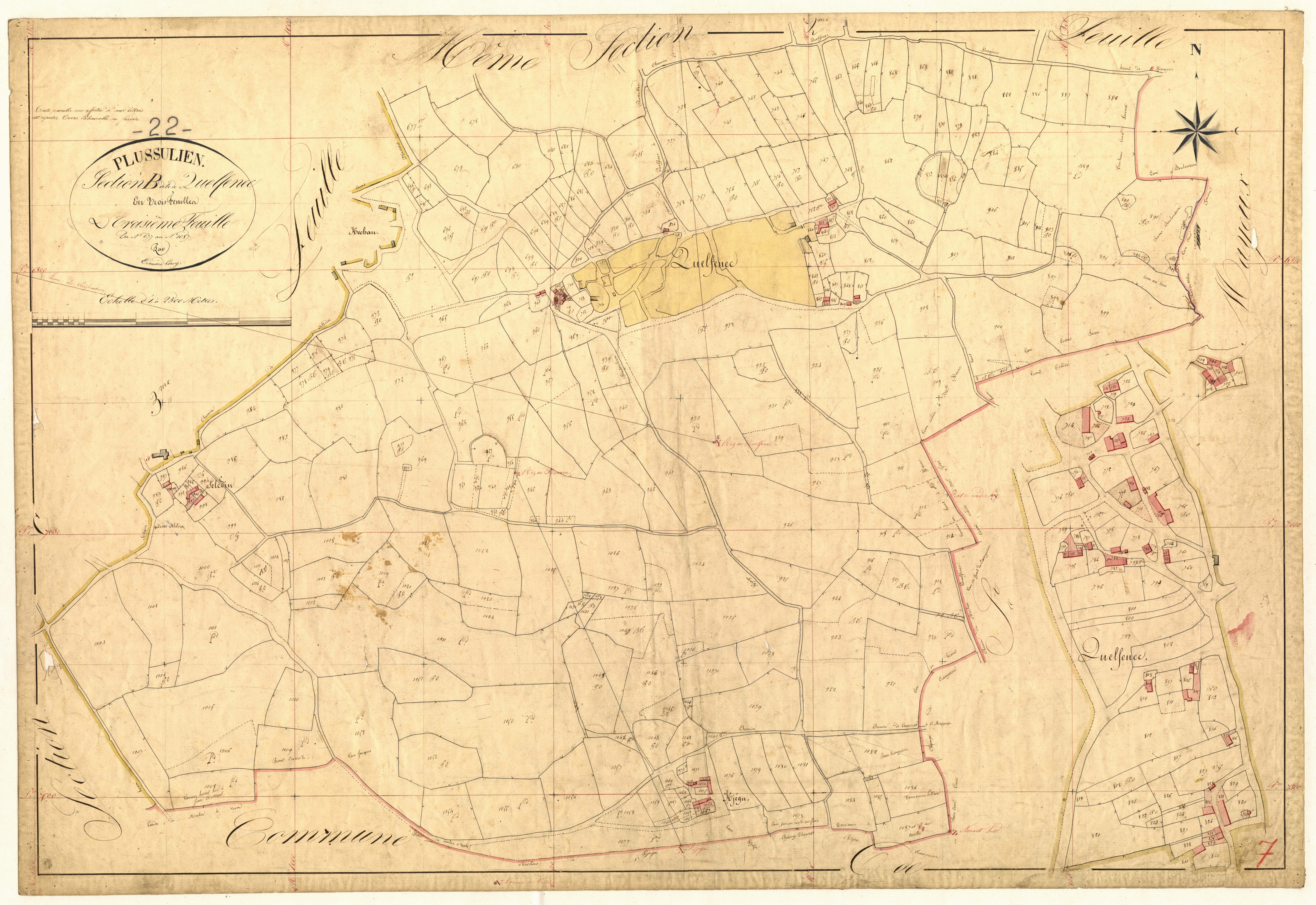 Plussulien - Section B, 3e feuille