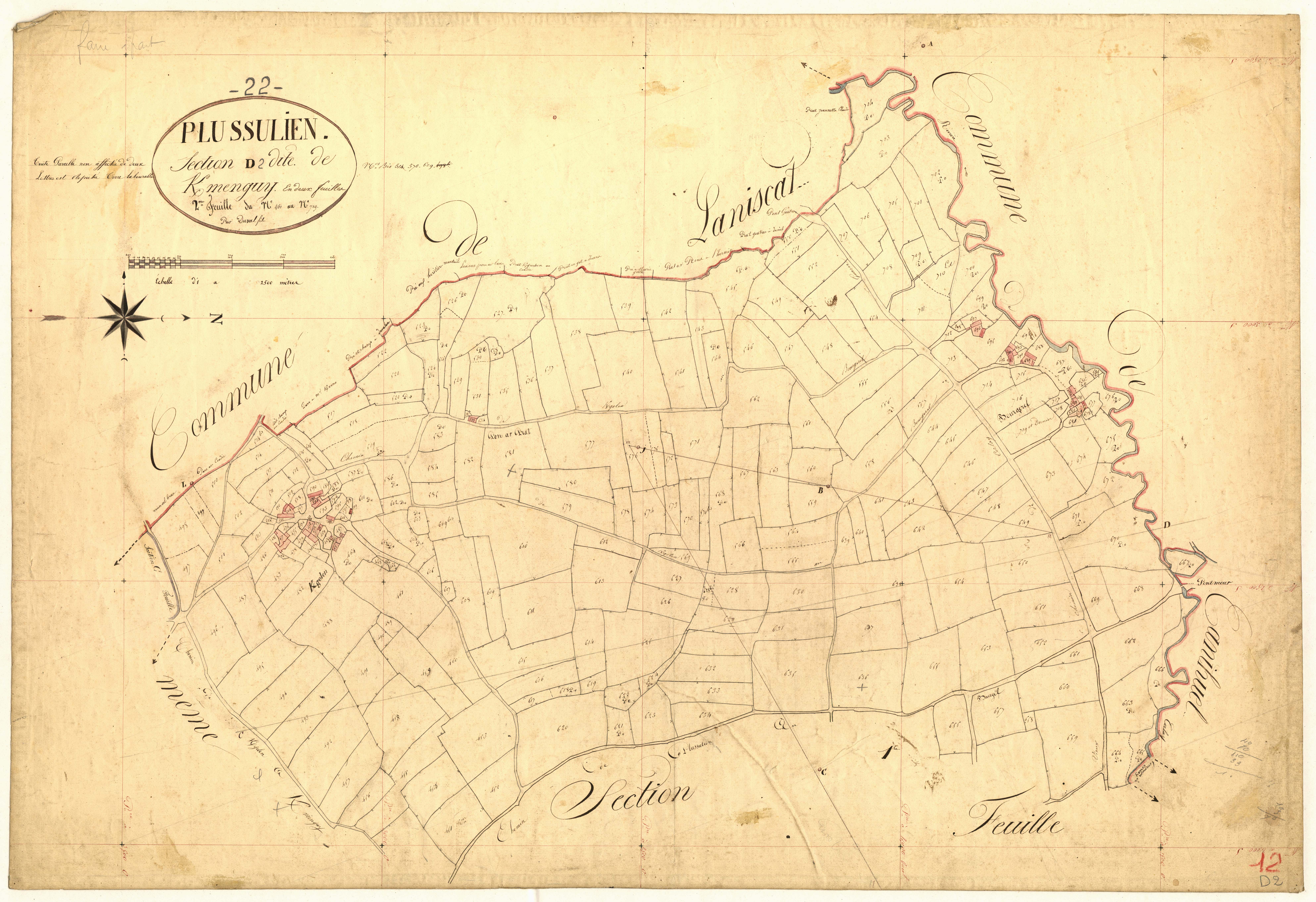 Plussulien - Section D, 2e feuille