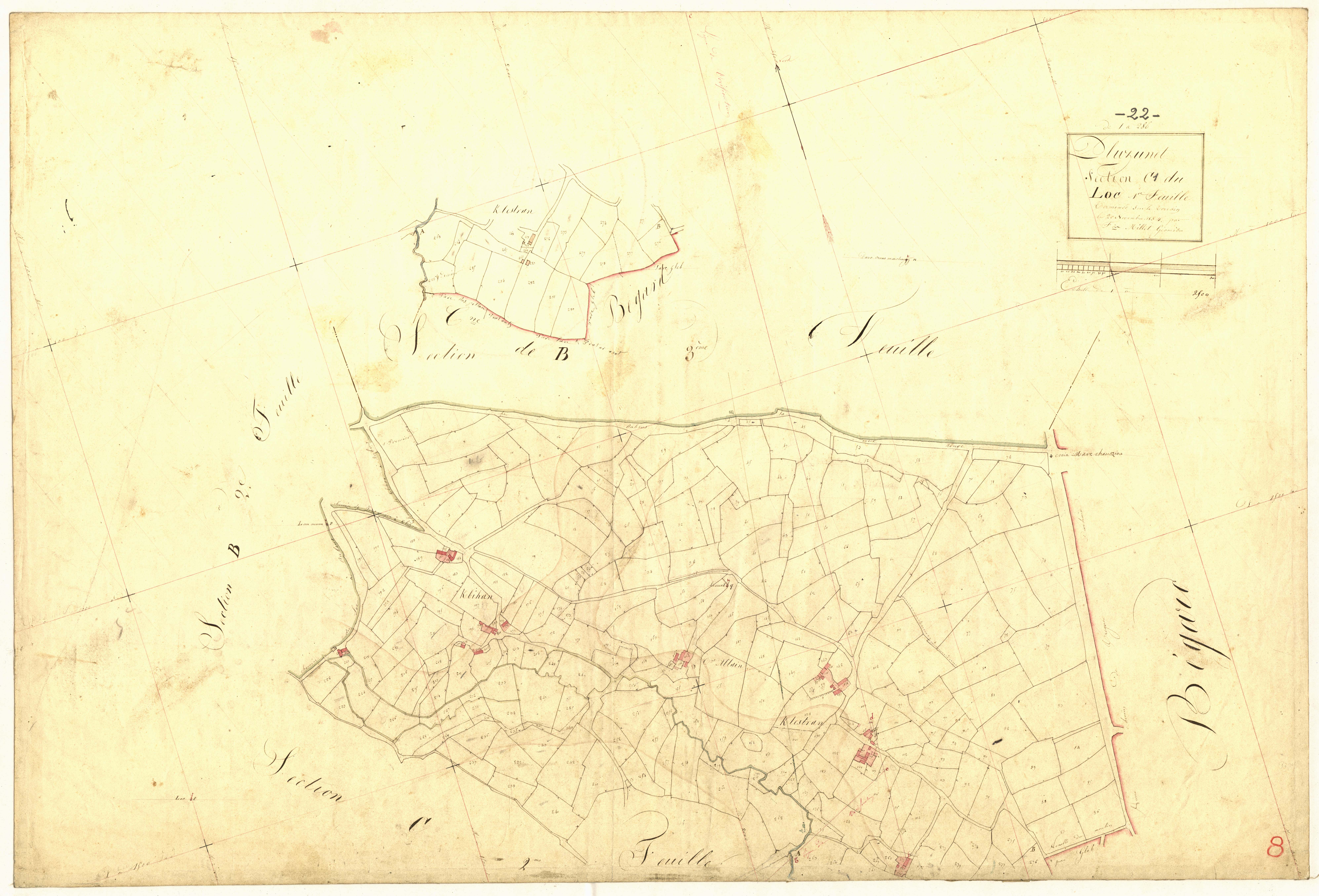 Pluzunet - Section C, 1re feuille