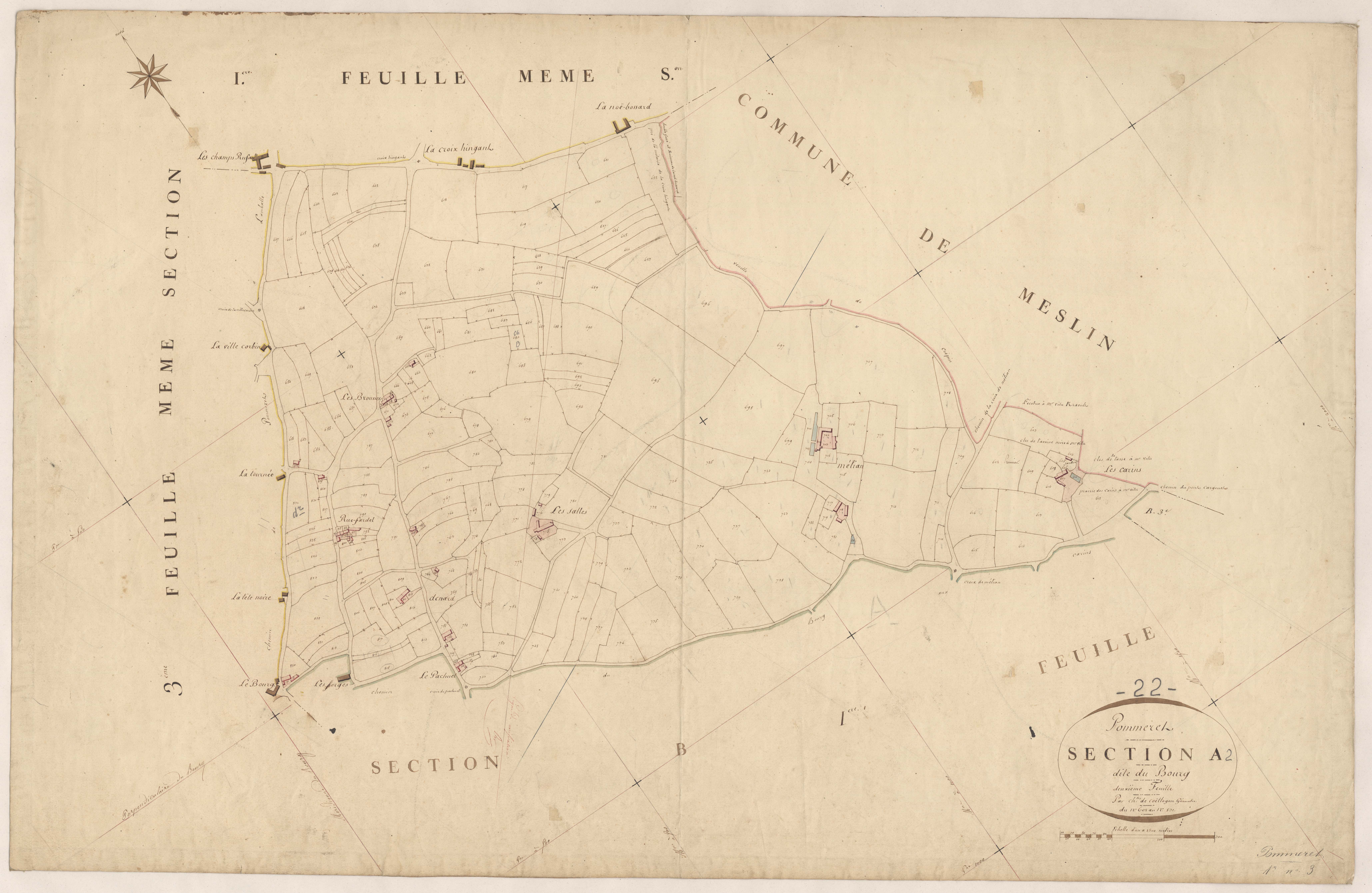 Pommeret - Section A, 2e feuille