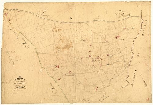 Pommerit-Jaudy - Section C, 1re feuille