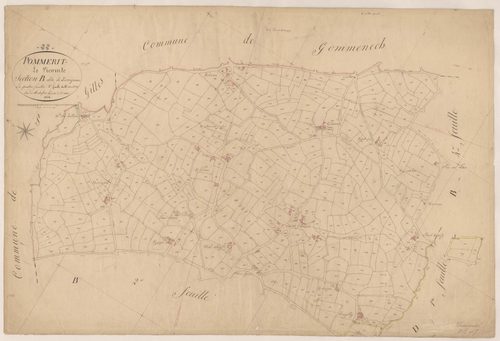 Pommerit-le-Vicomte - Section B, 3e feuille