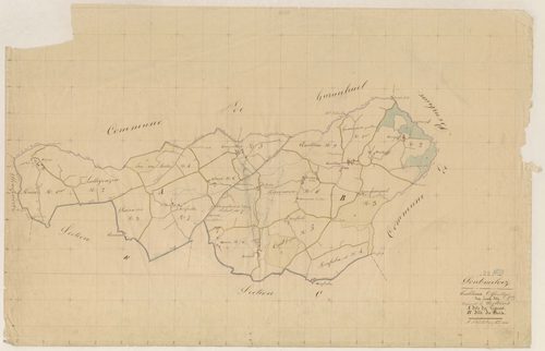 Pont-Melvez - Tableau d'assemblage : sections A, B