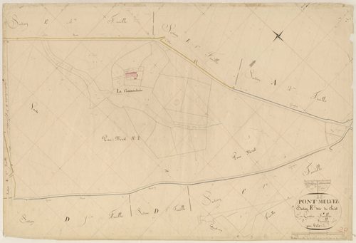 Pont-Melvez - Section E, 2e feuille