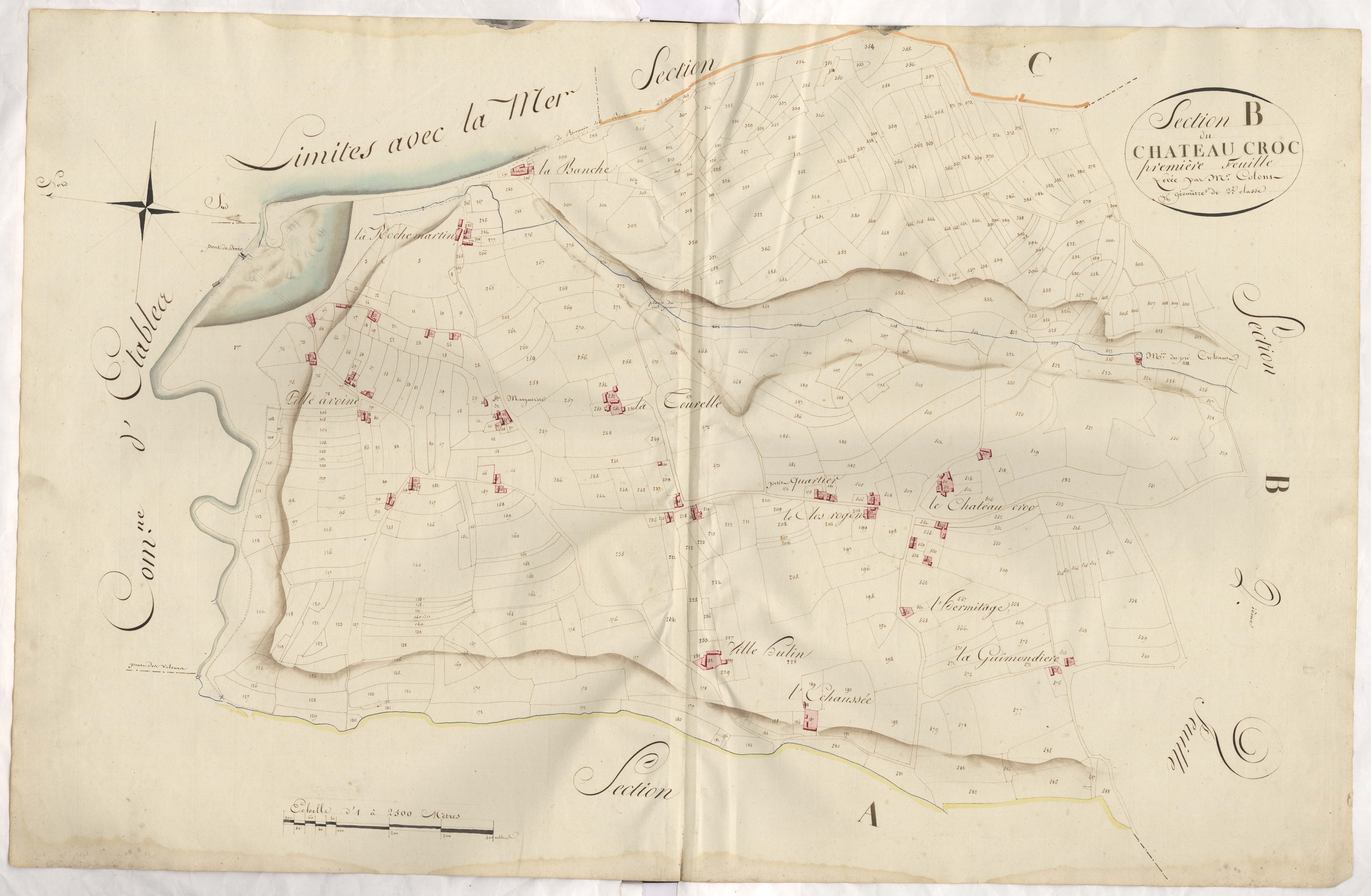 Pordic - Section B, 1re feuille