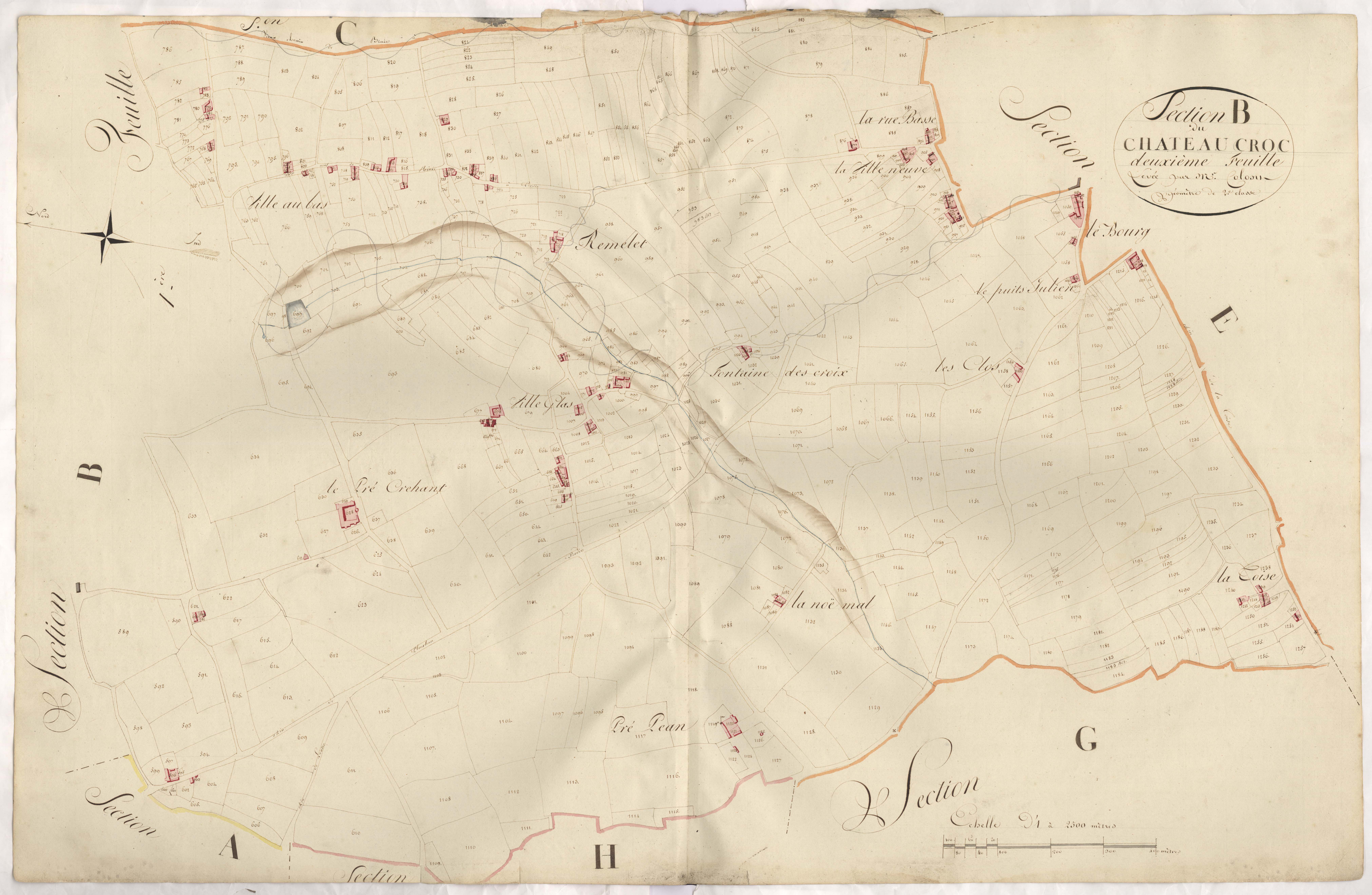 Pordic - Section B, 2e feuille