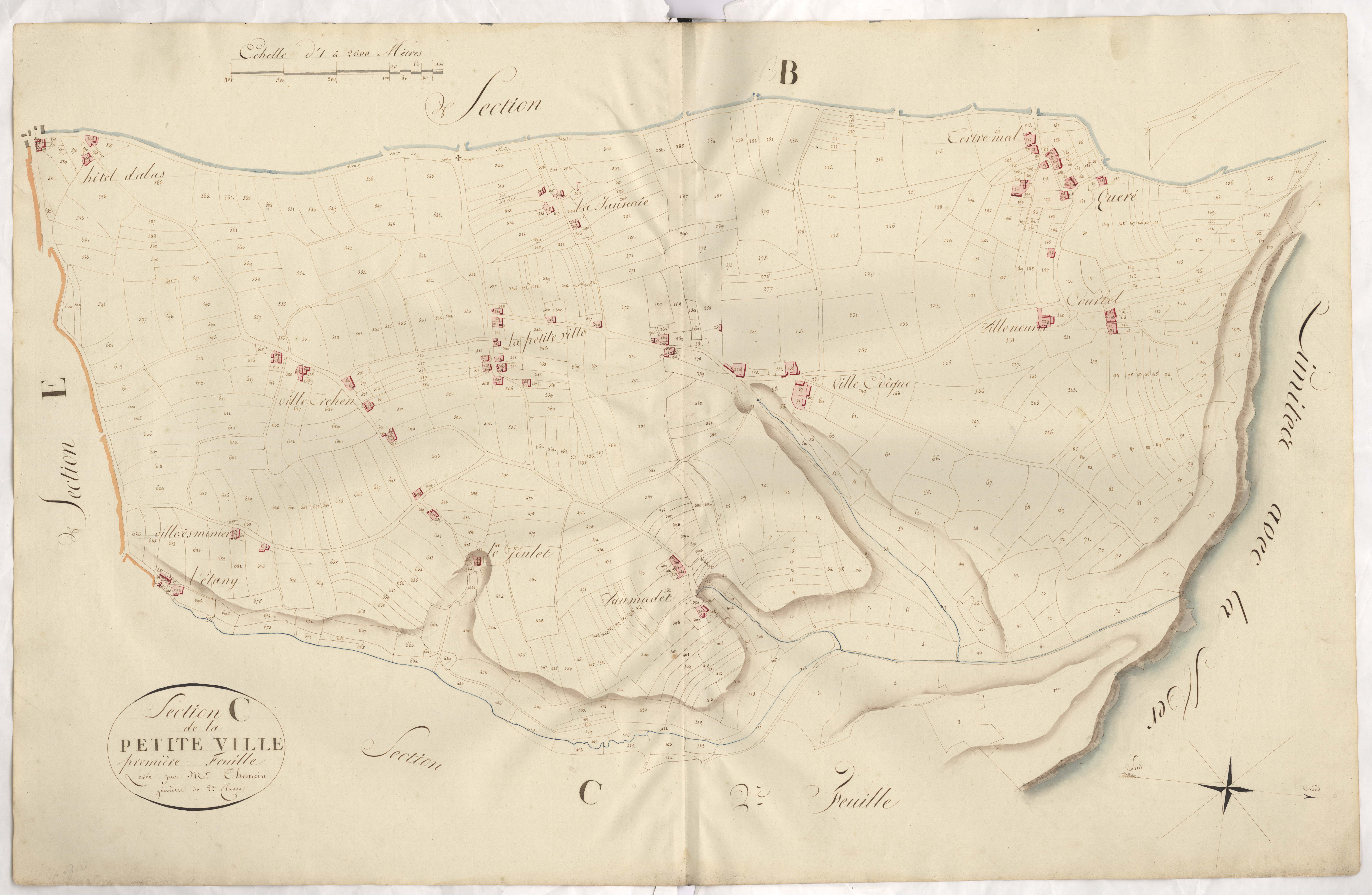 Pordic - Section C, 1re feuille
